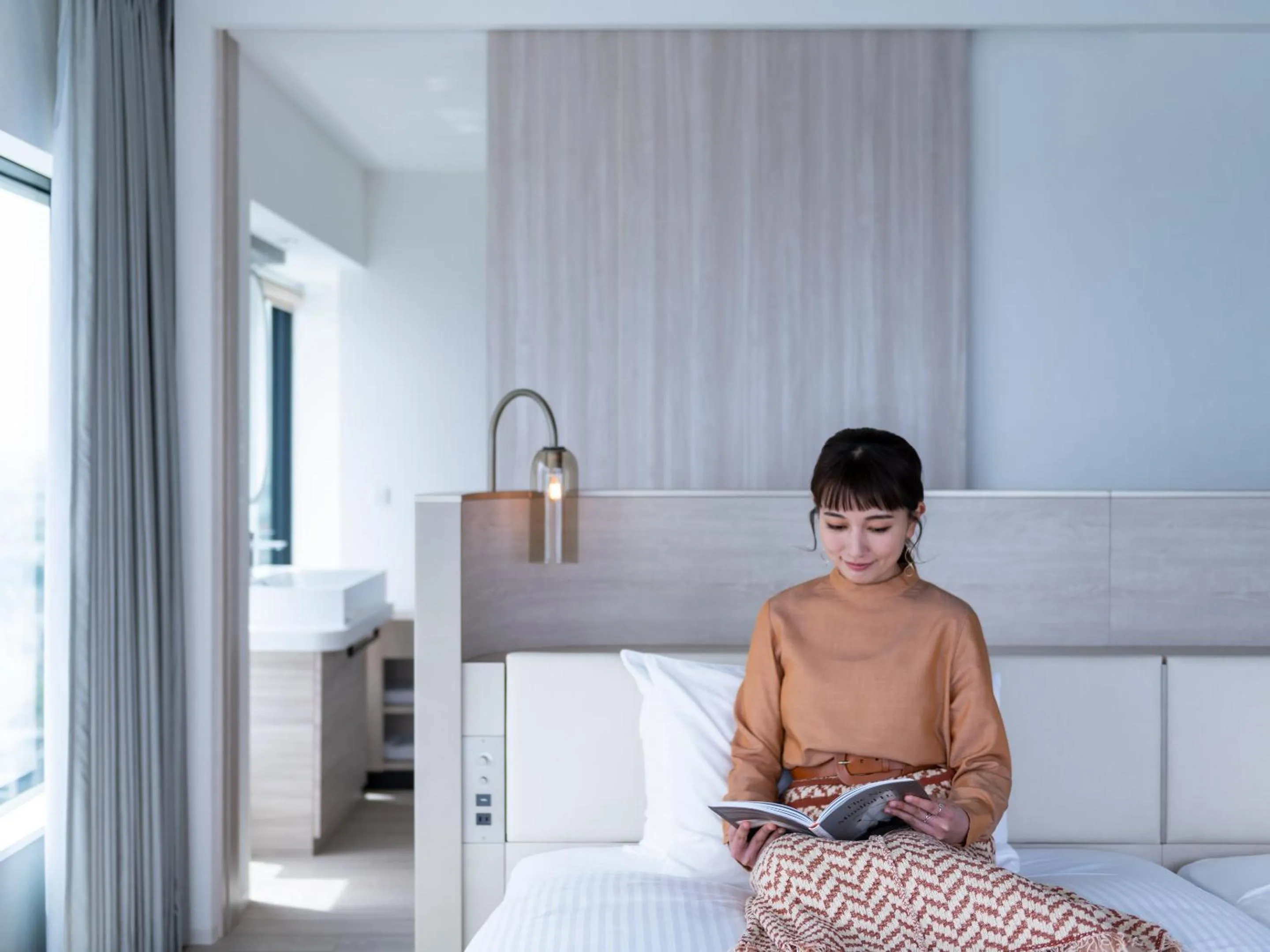 Photo of the whole room, Bed in Mitsui Garden Hotel Yokohama Minatomirai Premier