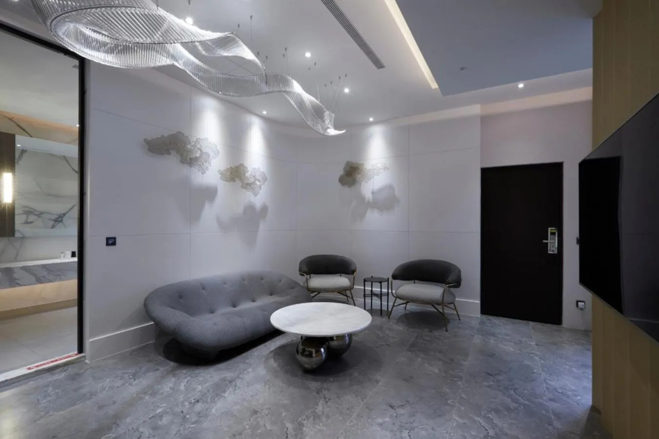 Living room in Domo Hotel