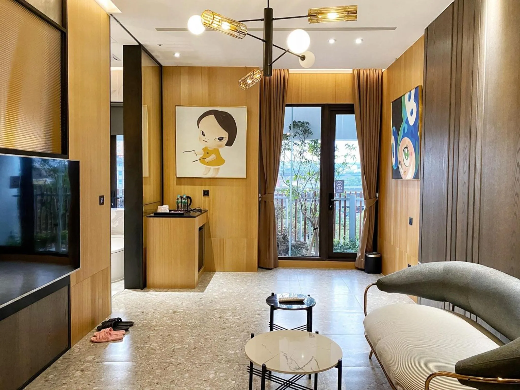 Living room in Domo Hotel