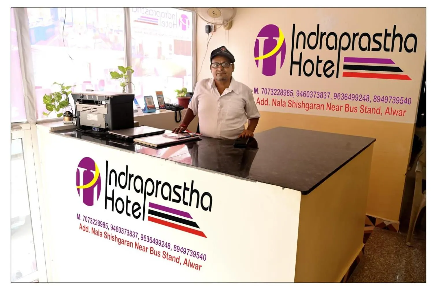 Lobby or reception in Hotel Indraprastha By WB Inn