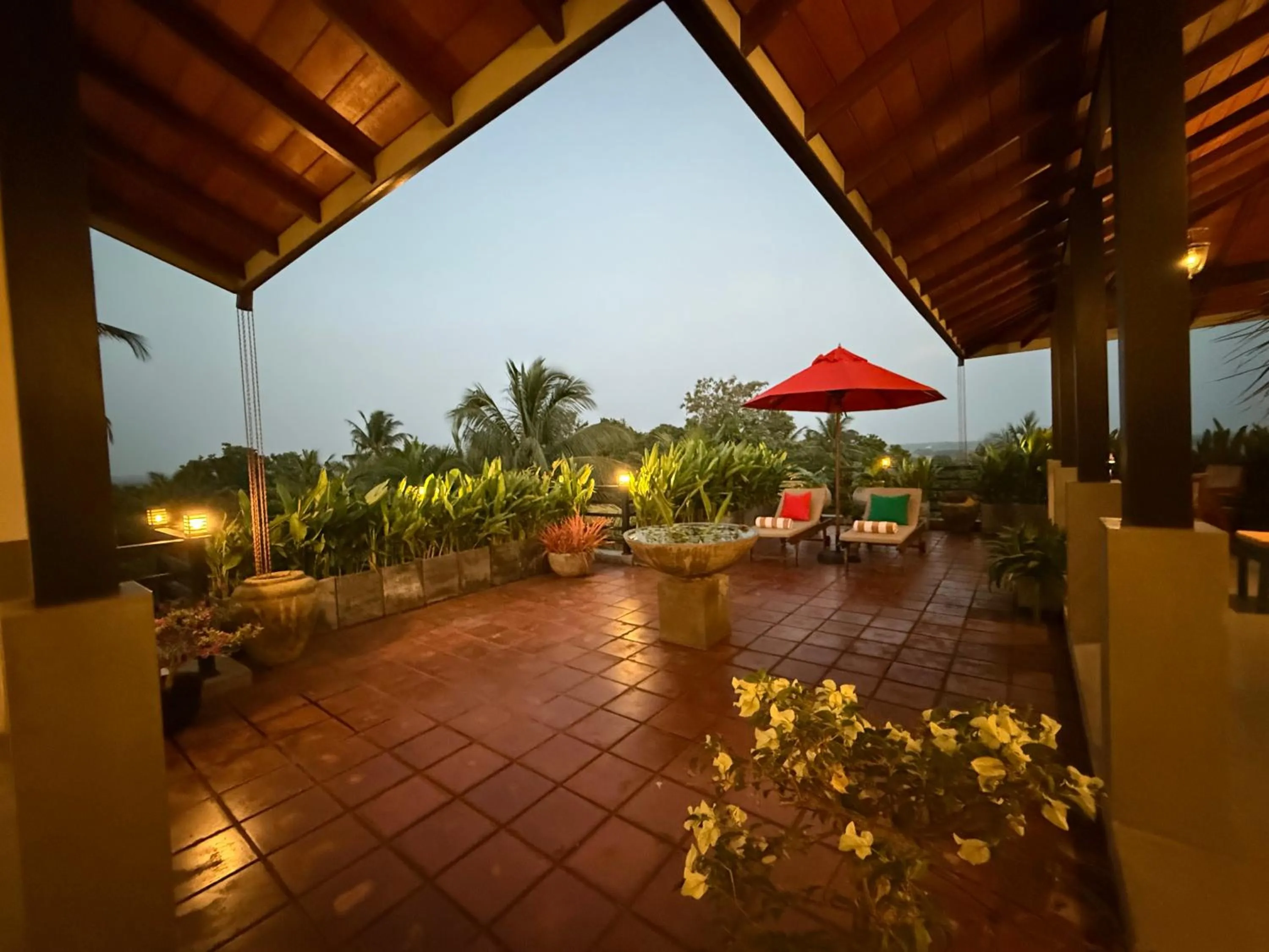 Patio in D' Art VILLA RETREAT AND SPA