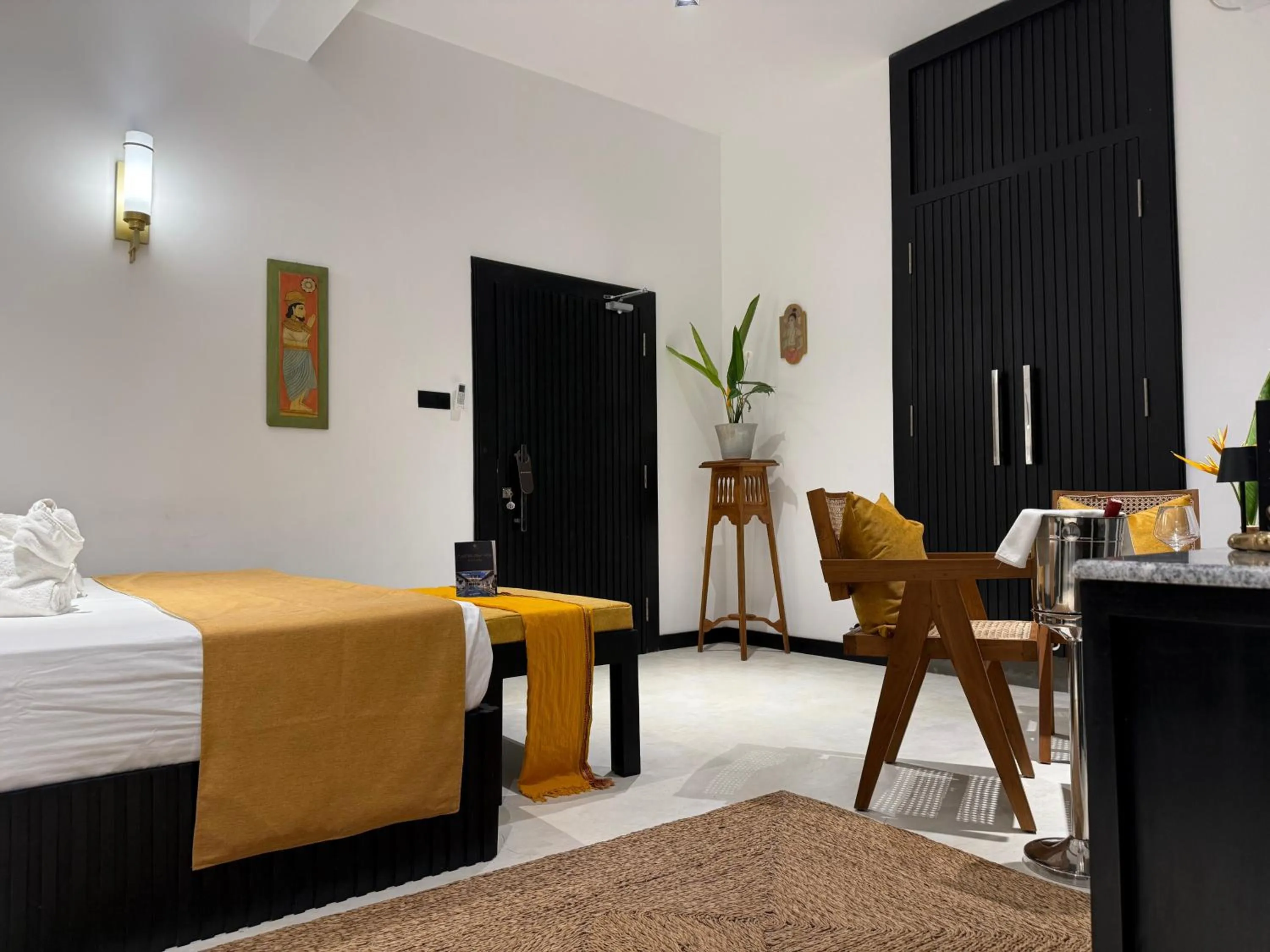 Bed in D' Art VILLA RETREAT AND SPA