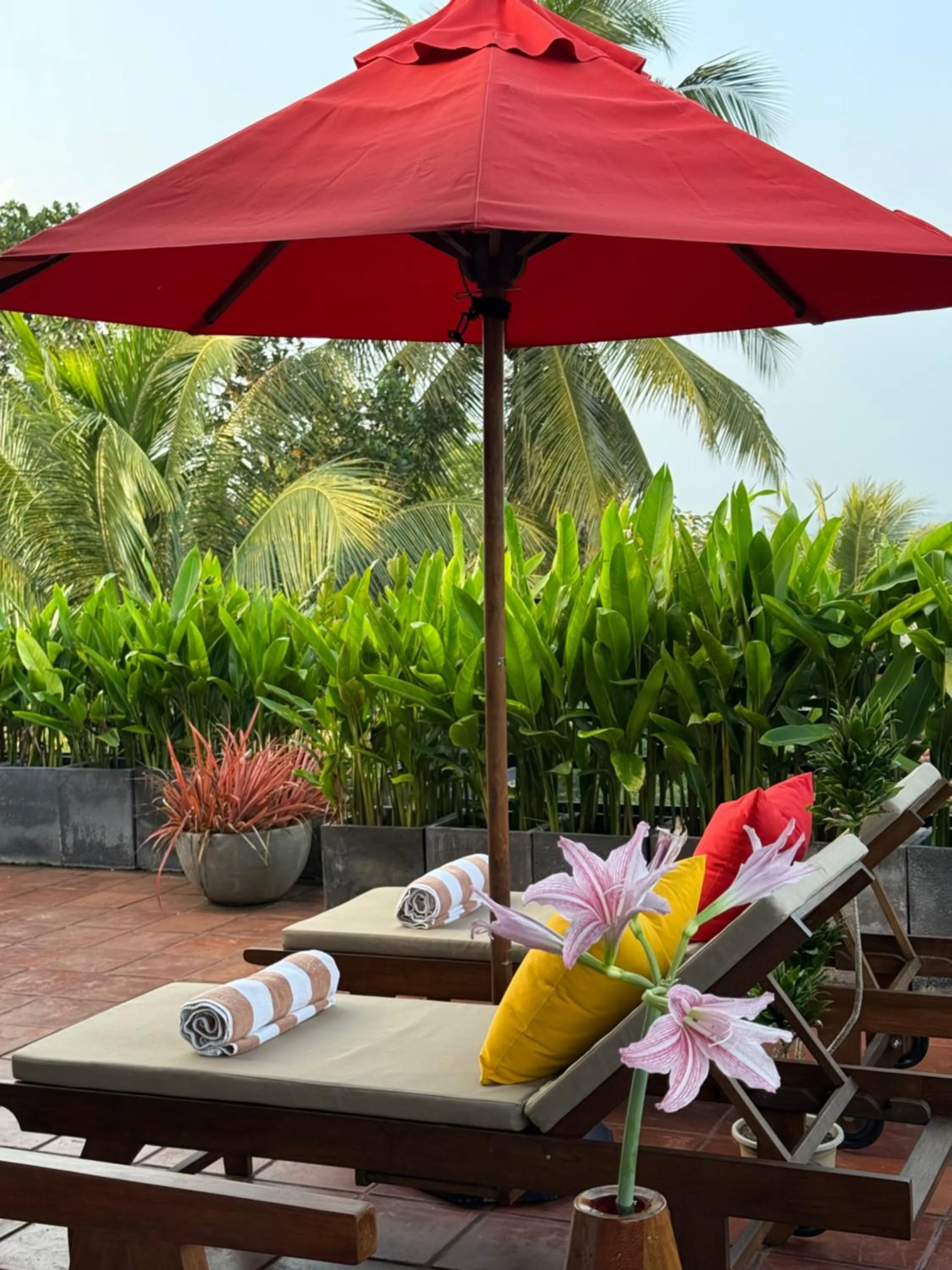 Patio in D' Art VILLA RETREAT AND SPA