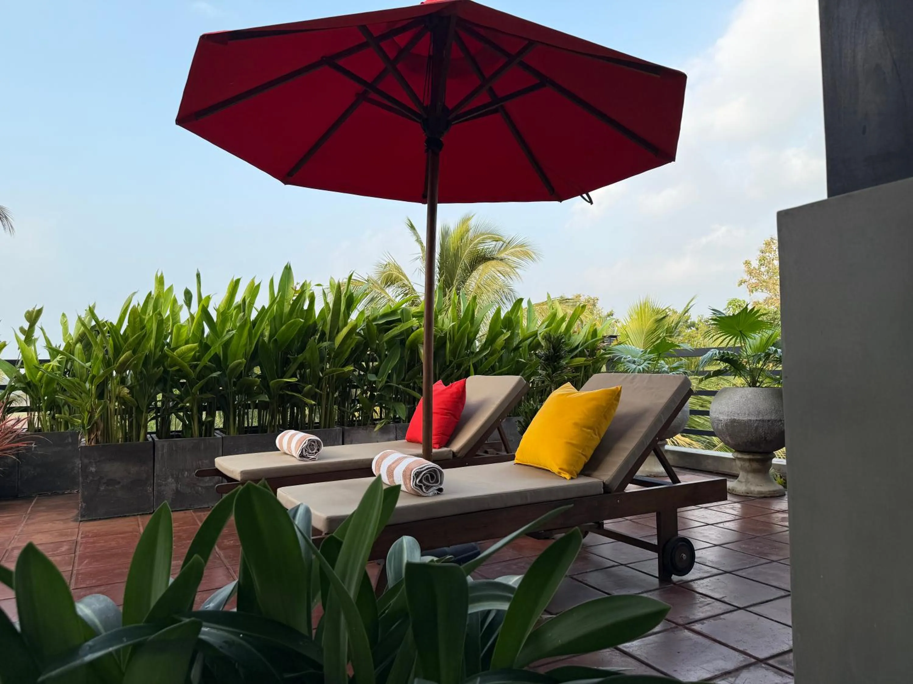 Patio in D' Art VILLA RETREAT AND SPA