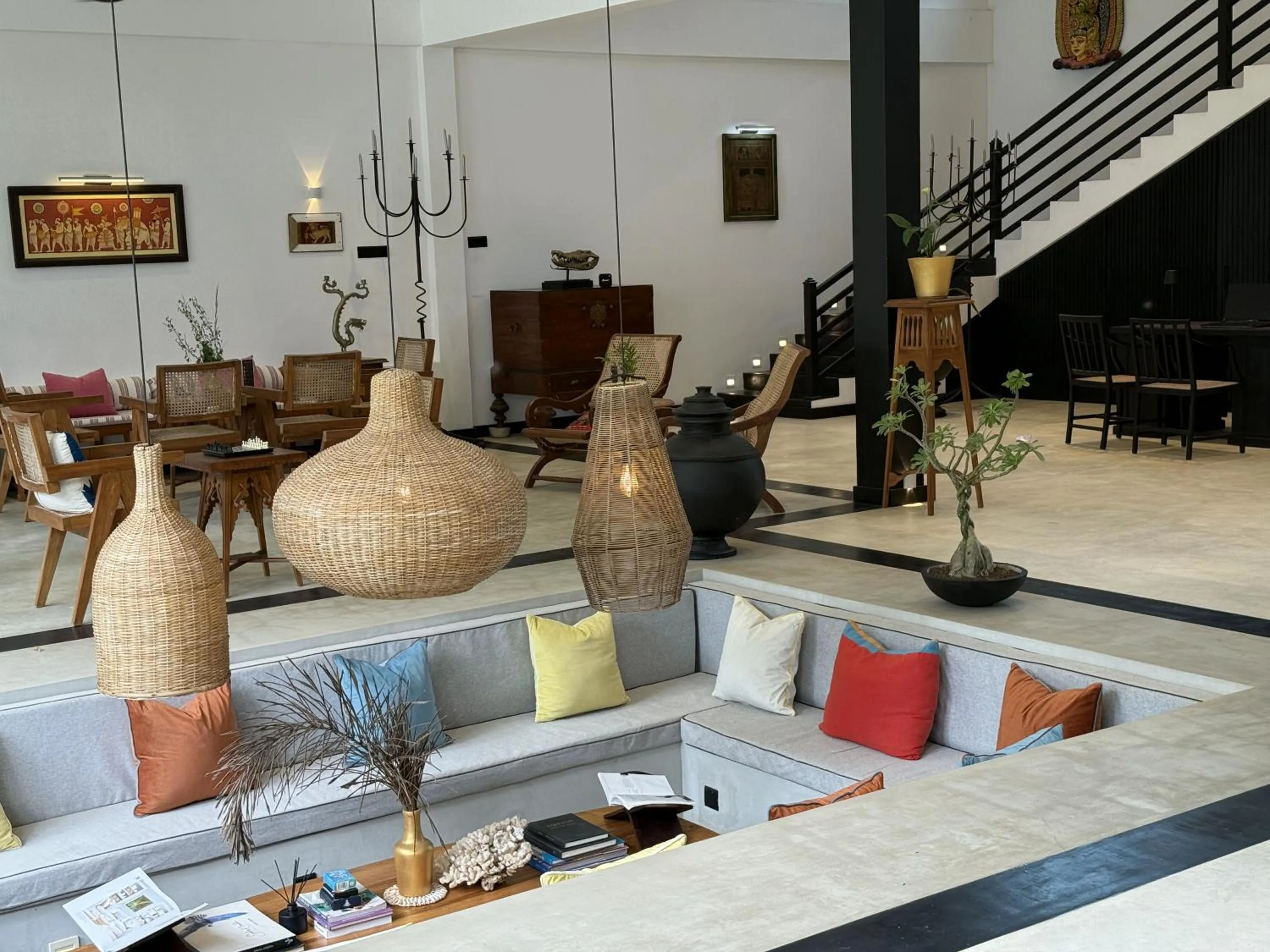 Living room in D' Art VILLA RETREAT AND SPA