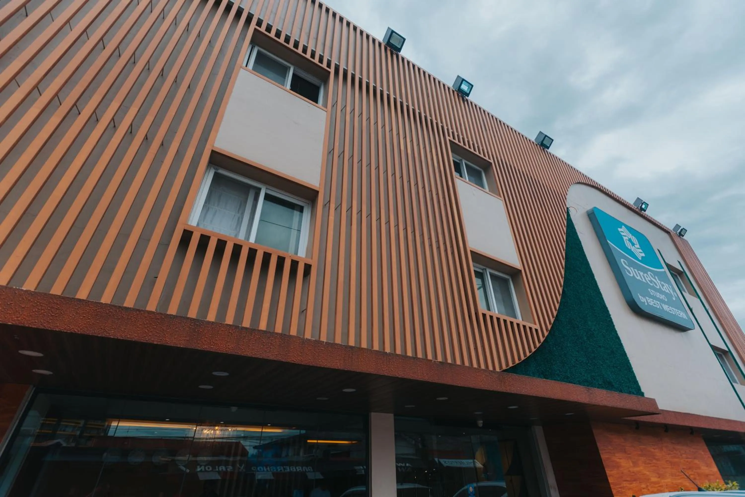 Property building in SureStay Studio by Best Western Clarkview Angeles City