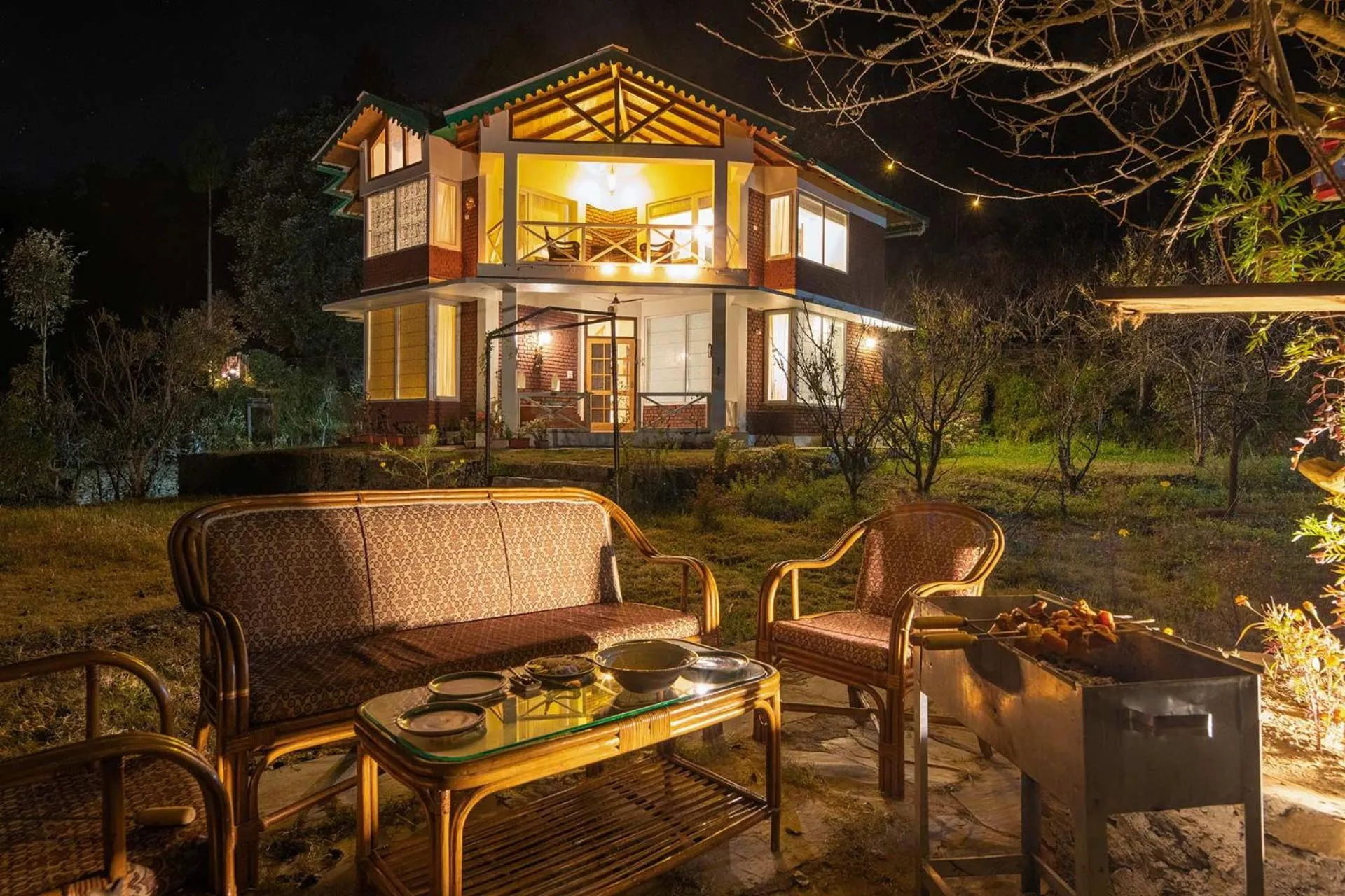 Property building in Hollyhock Cottage by VEO - Part of StayVista