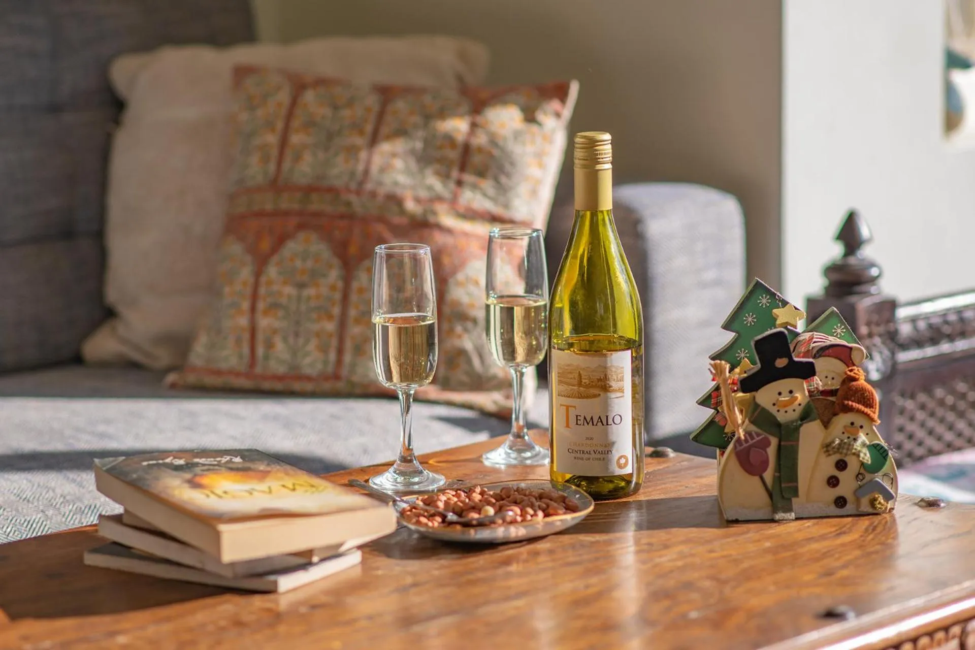 Living room in Hollyhock Cottage by VEO - Part of StayVista