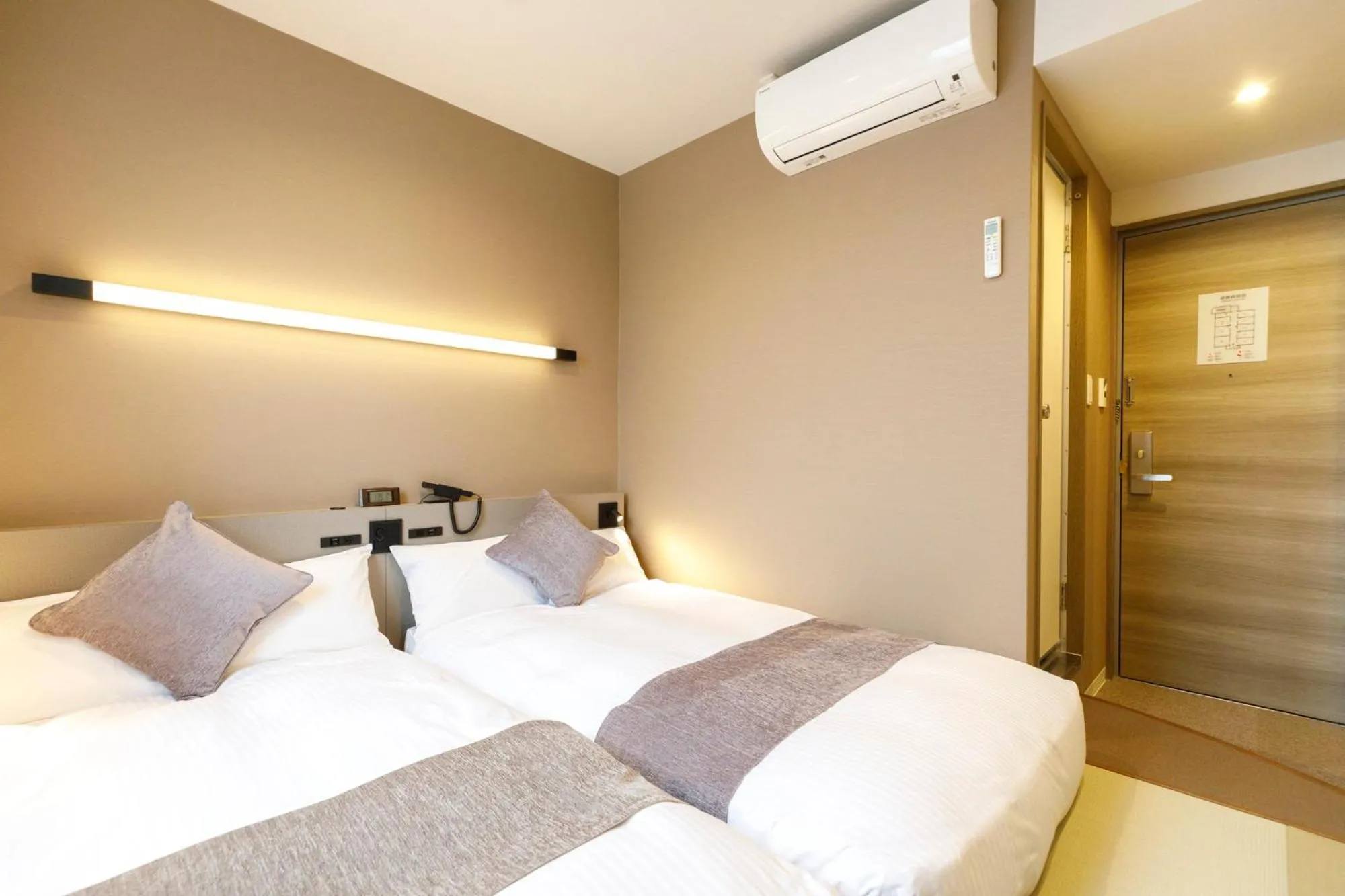 Photo of the whole room, Bed in HOTEL Third Place Hakata