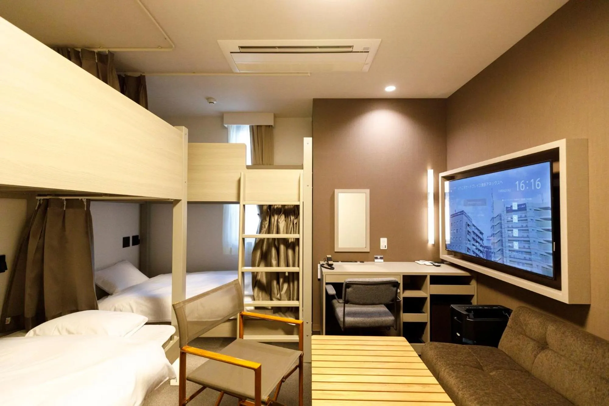 Photo of the whole room, Bed in HOTEL Third Place Hakata