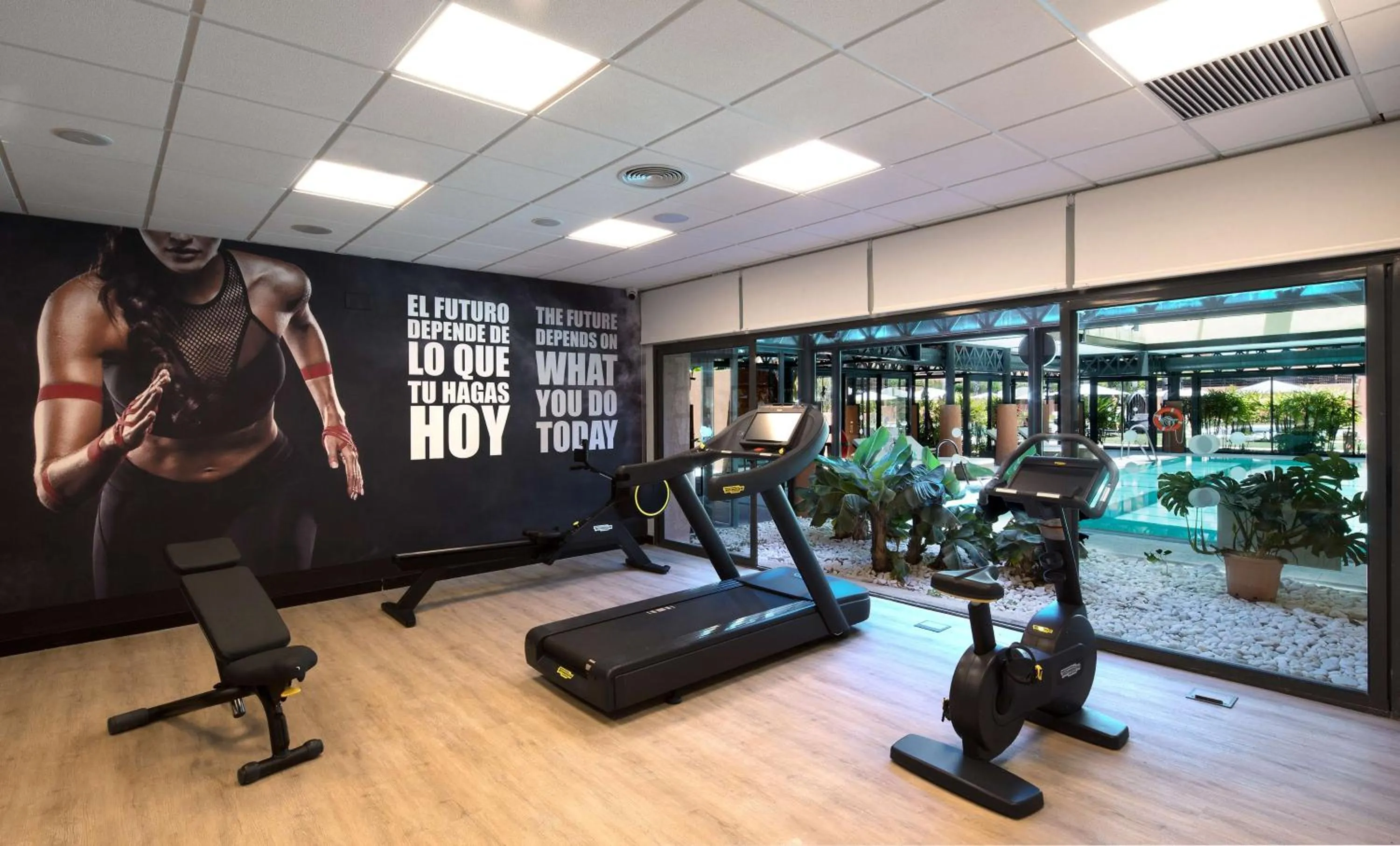 Fitness centre/facilities in DoubleTree by Hilton Islantilla Beach Golf Resort