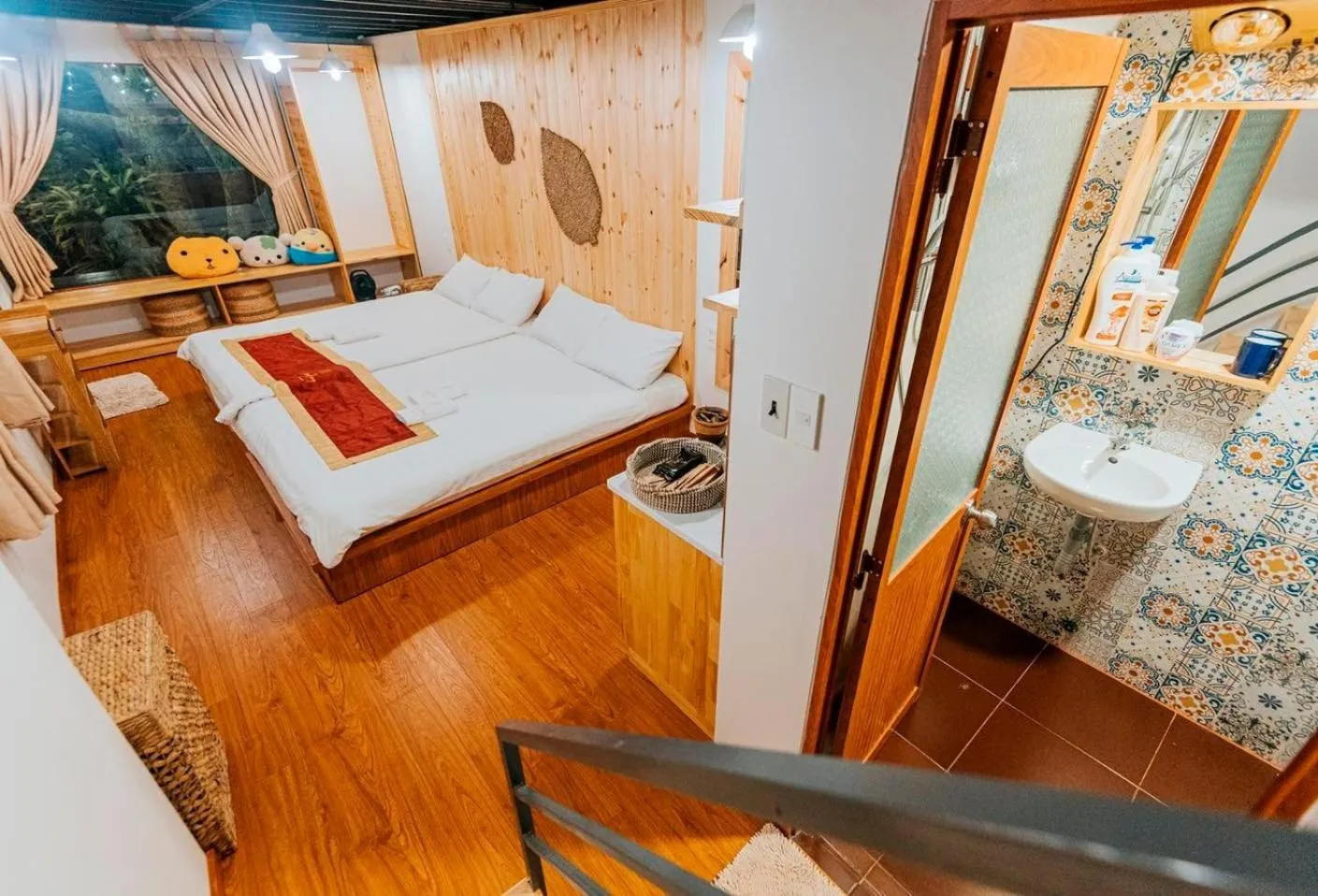 Bed in Lengkeng Da Lat Homestay