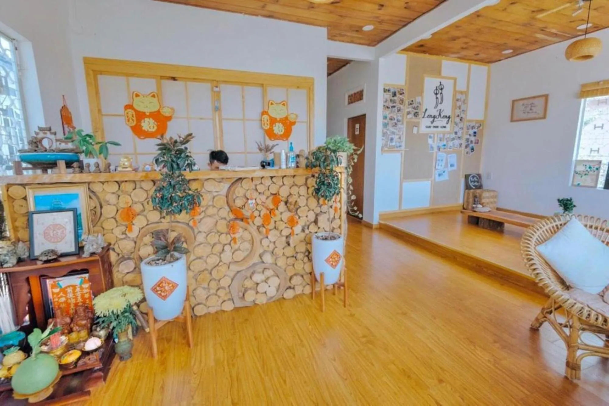 Lobby or reception in Lengkeng Da Lat Homestay