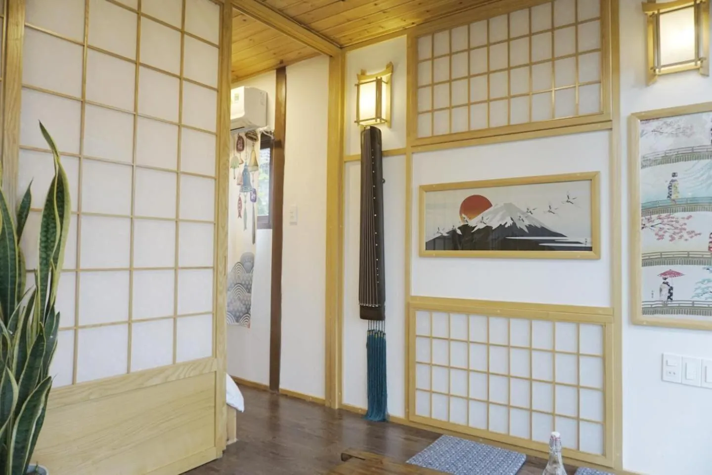 Decorative detail in Lengkeng Da Lat Homestay