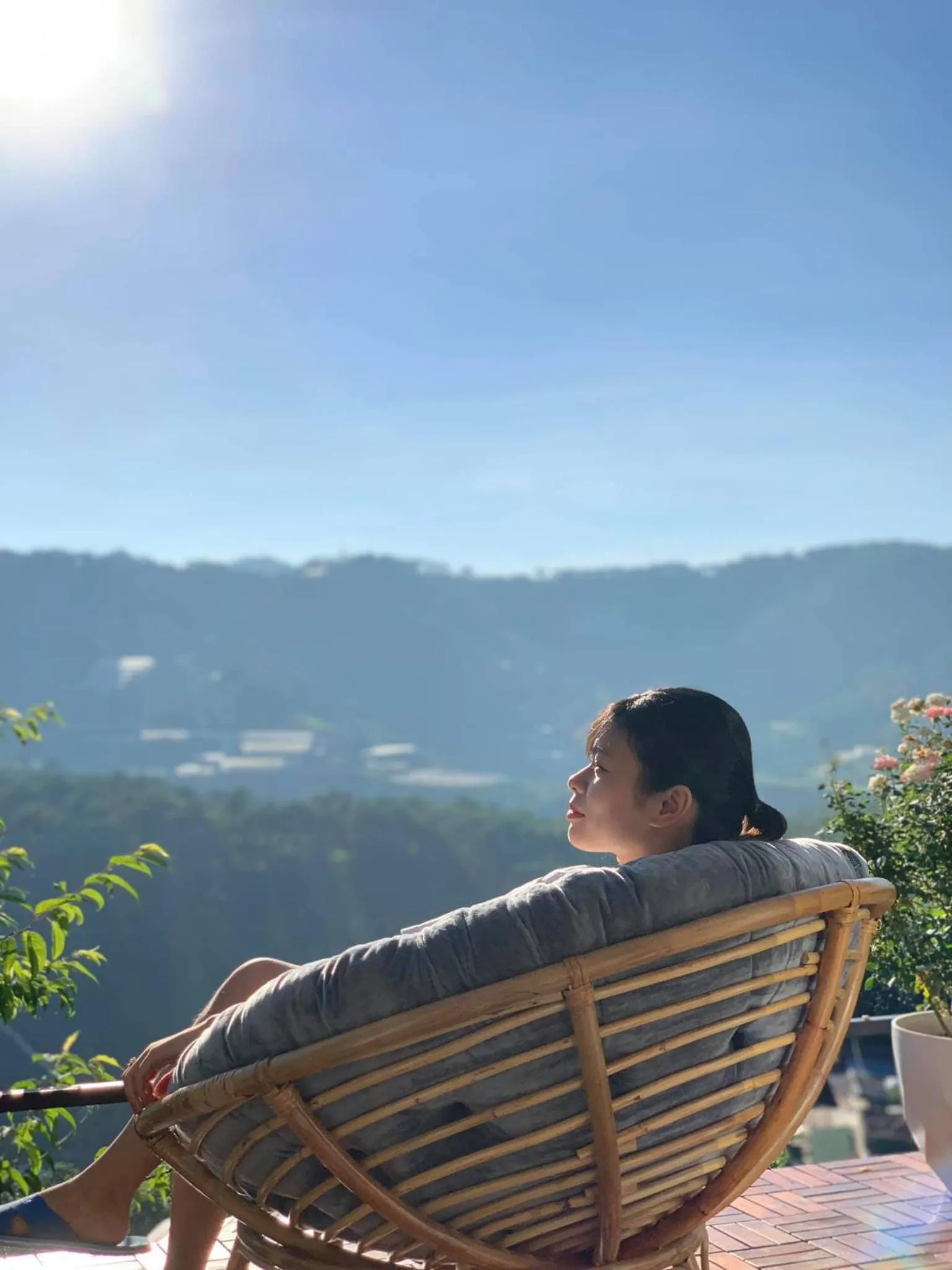 Natural landscape in Lengkeng Da Lat Homestay