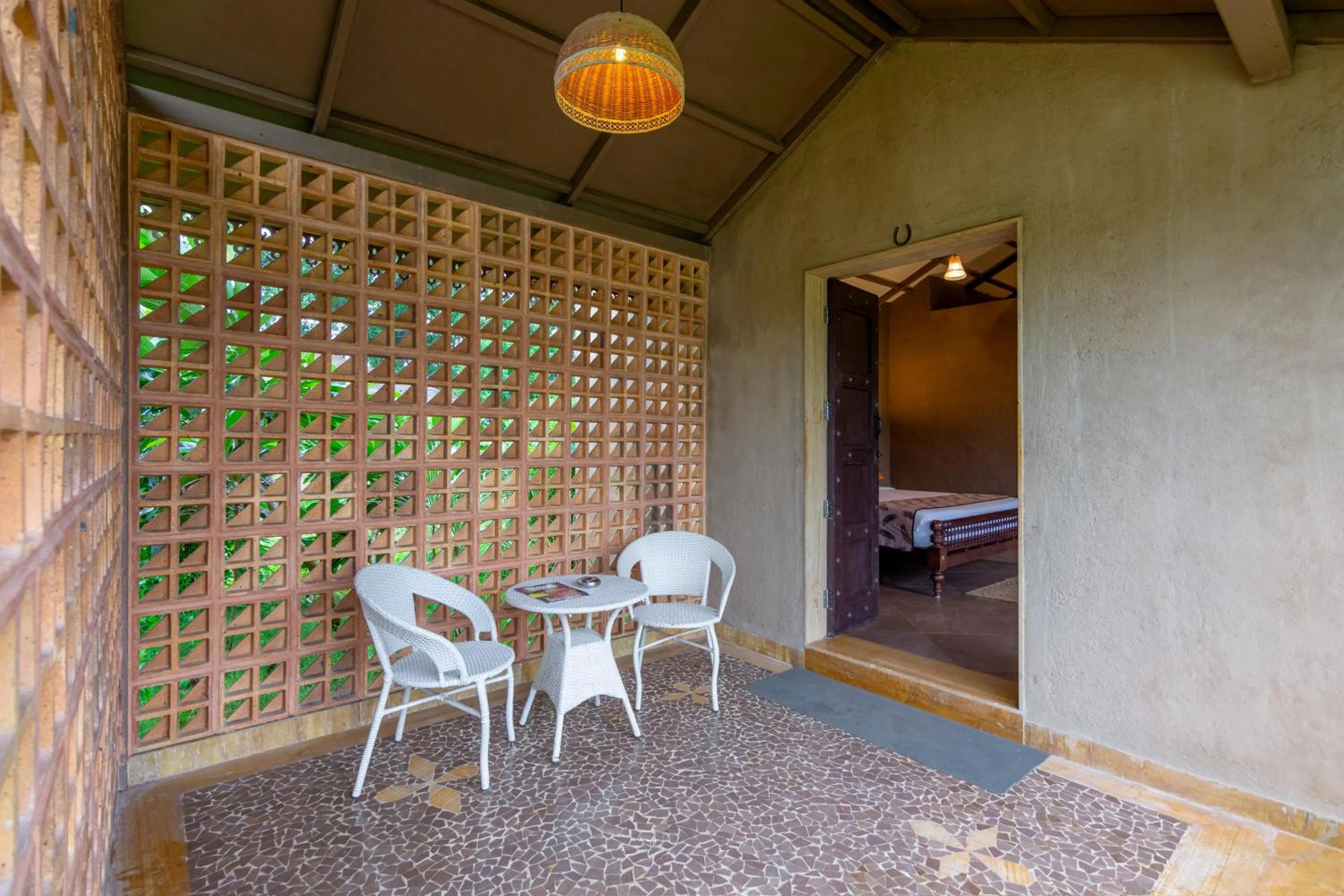 Seating area in Sterling Orient Woods Pench