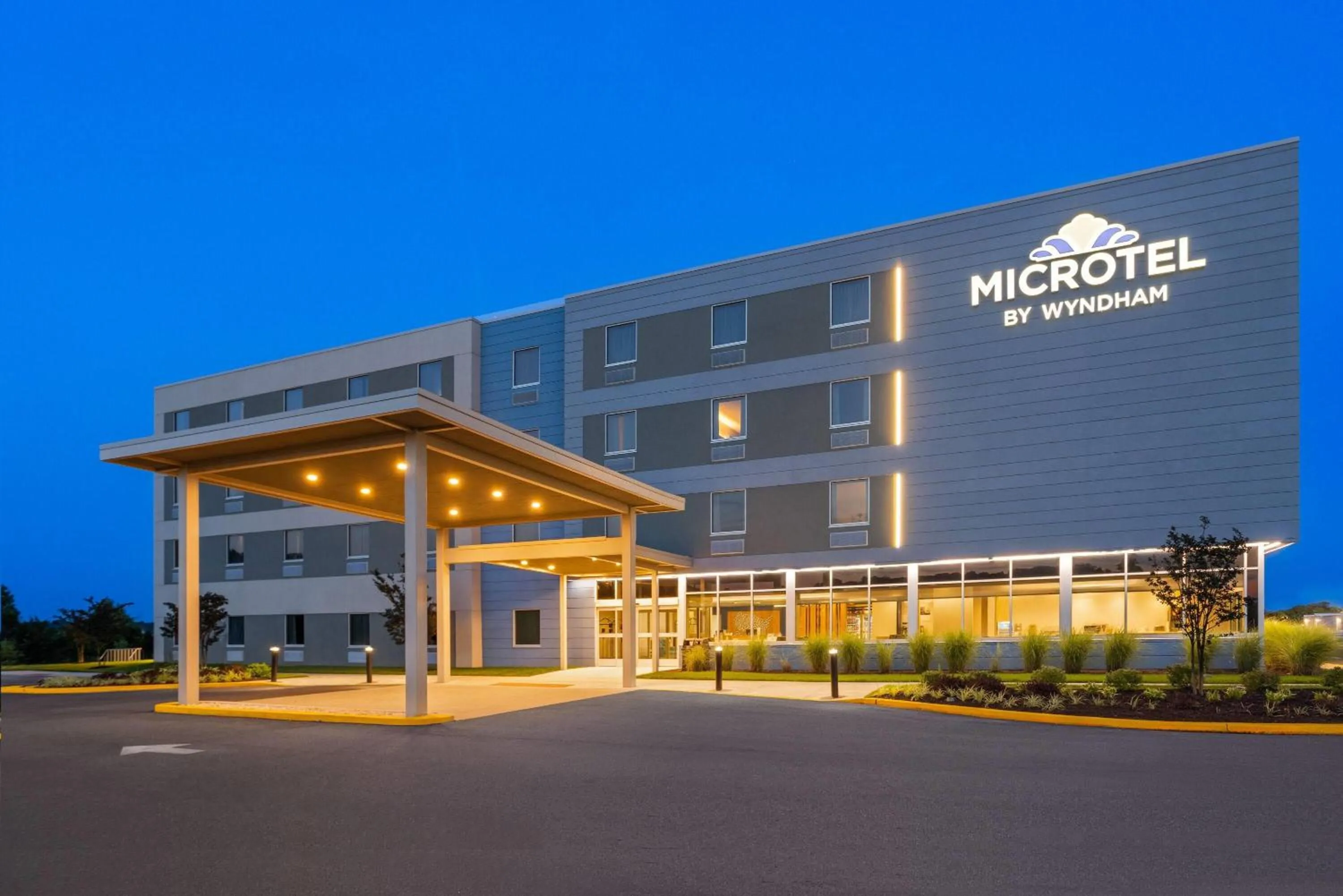 Property building in Microtel Inn & Suites by Wyndham Rehoboth Beach