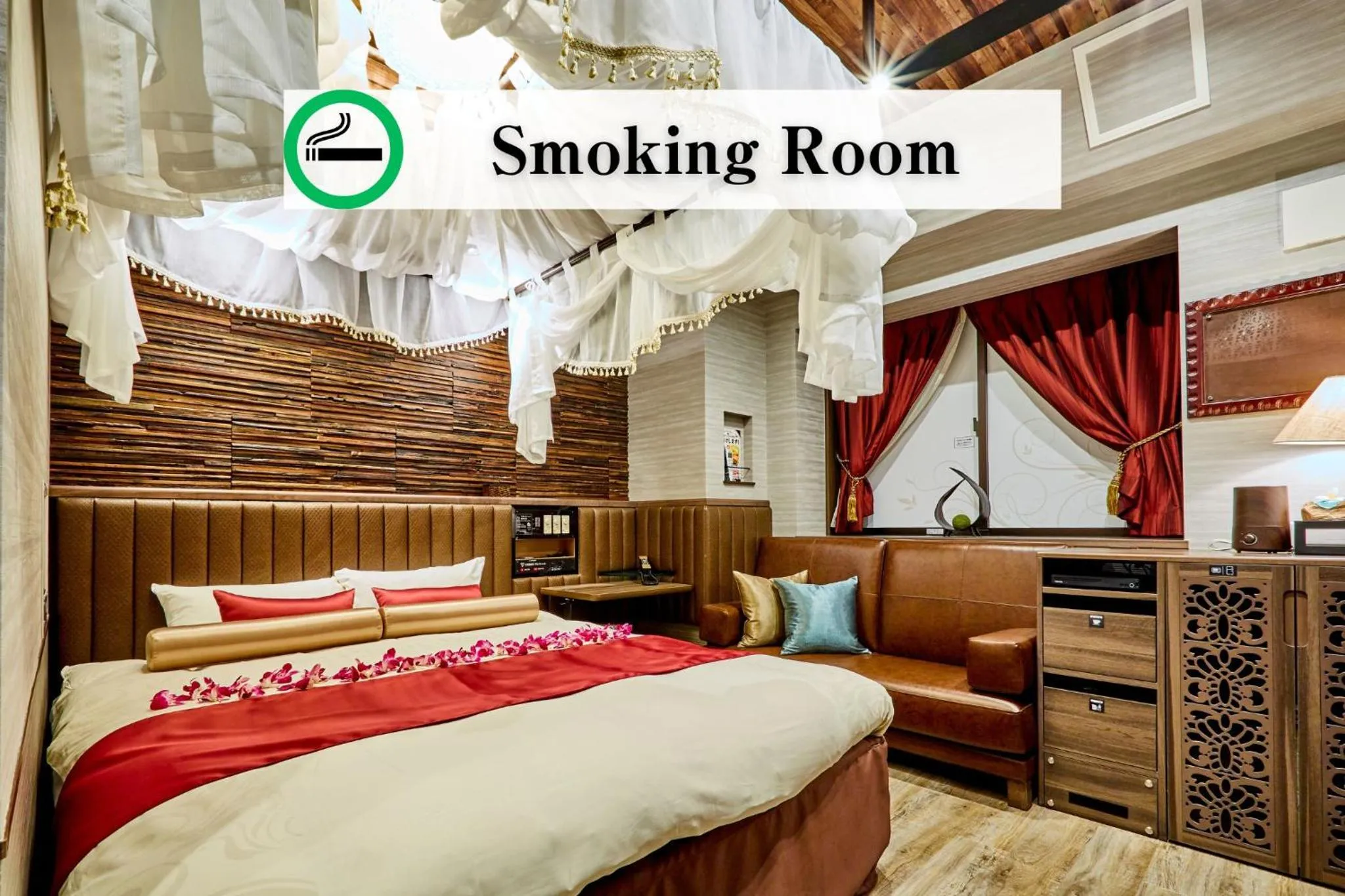 Bed in Petit Bali Ikebukuro