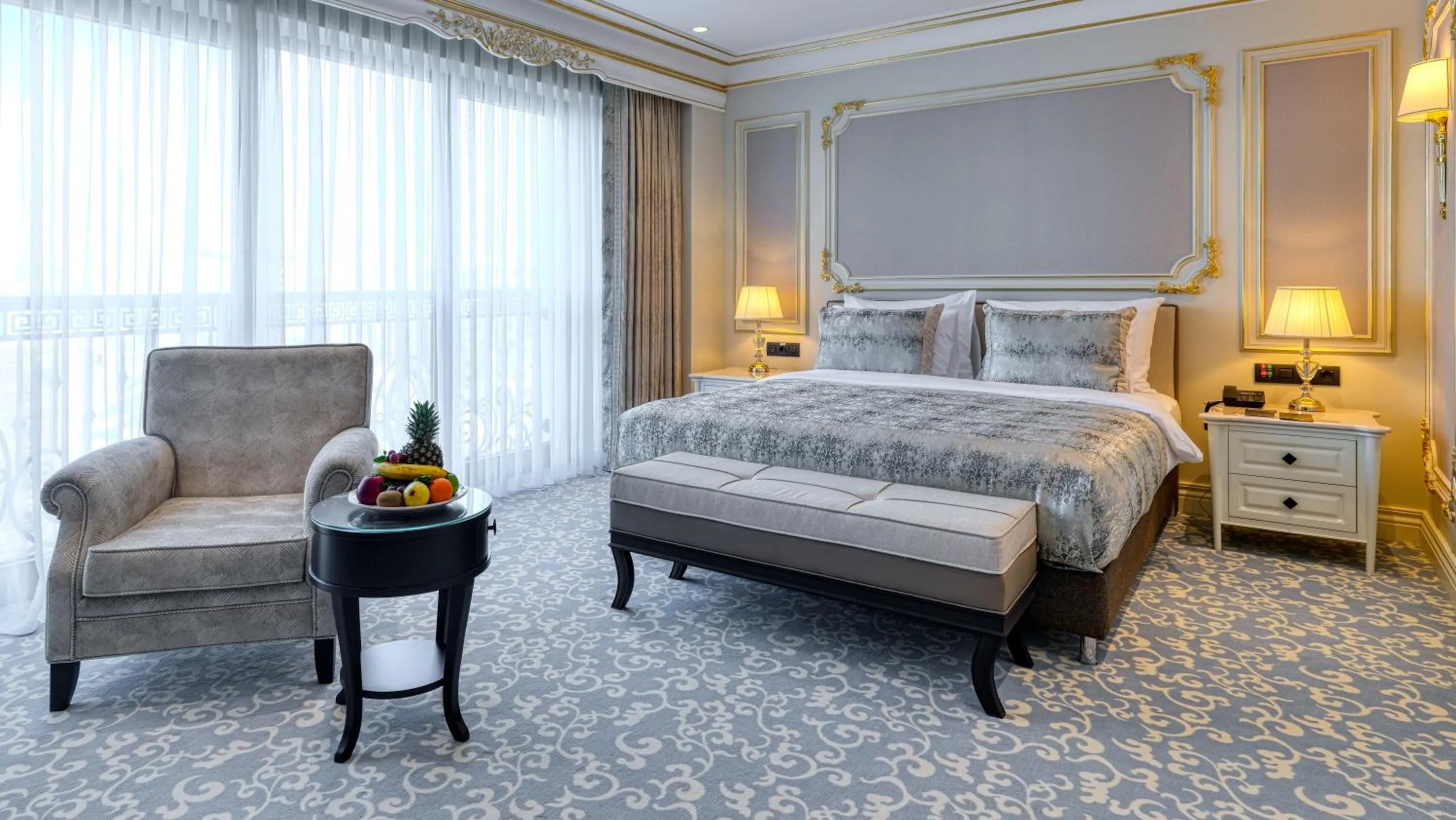 View (from property/room), Bed in Dekalb Hotel