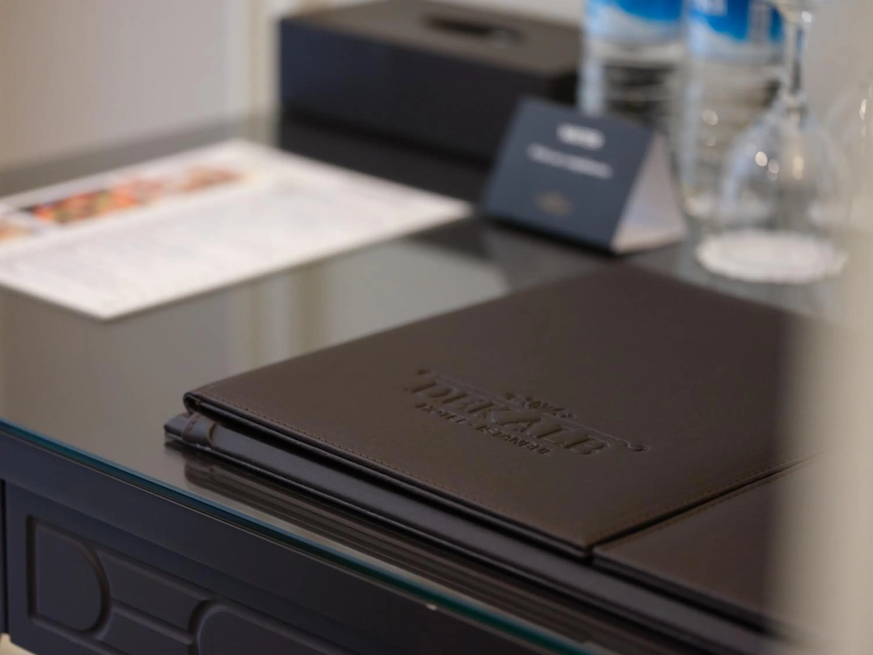 Decorative detail in Dekalb Hotel