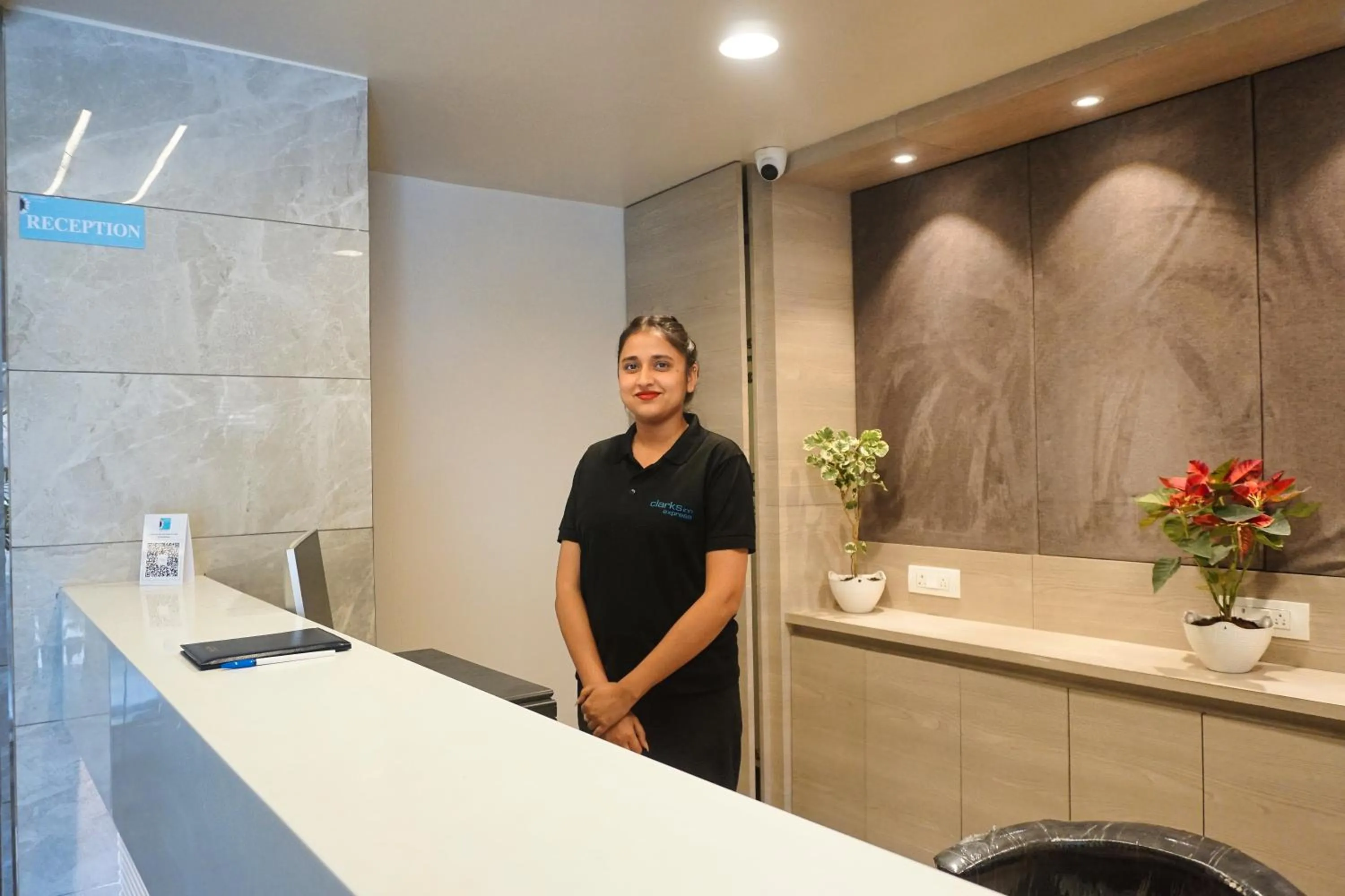 Staff in Clarks Inn Express Udaipur