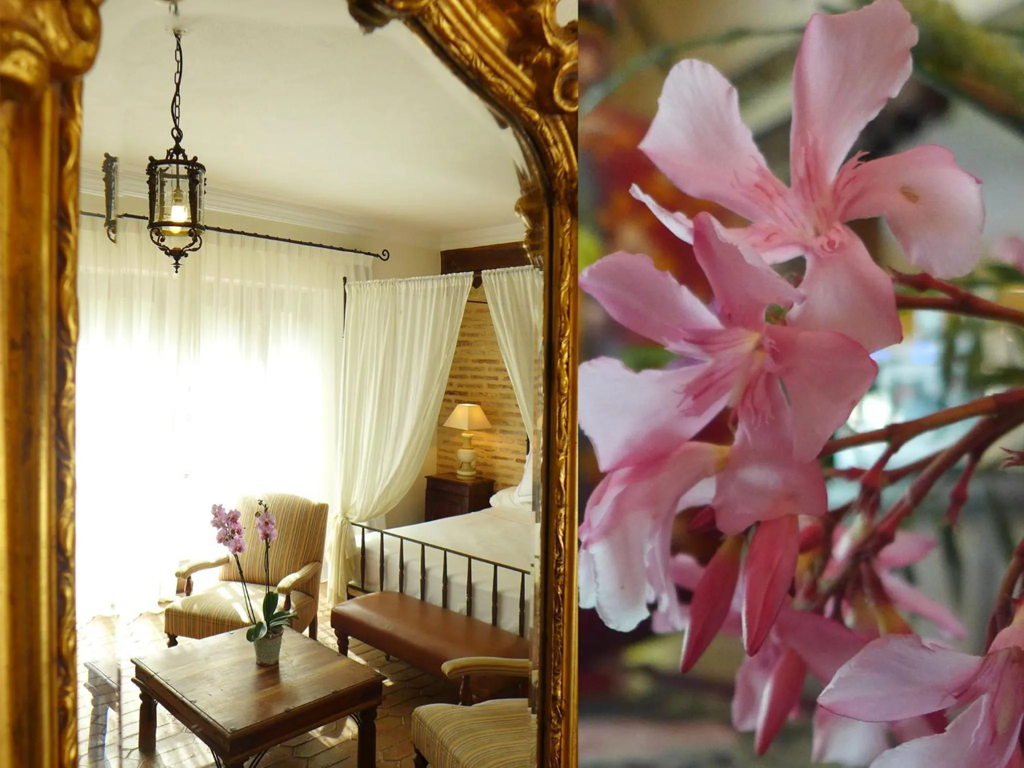 Bed in Finca Monasterio