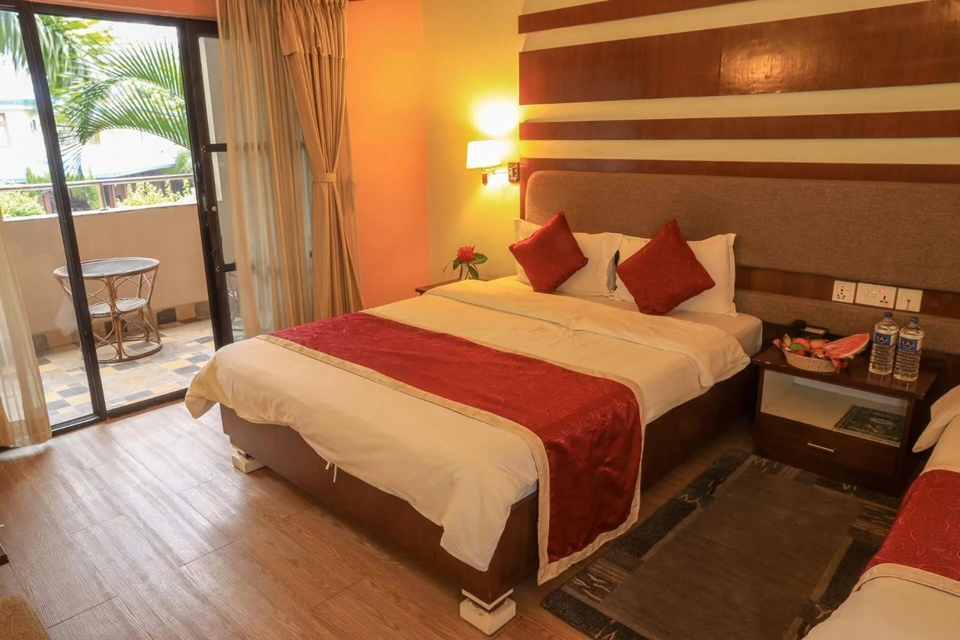 Bedroom in Bharatpur Garden Resort