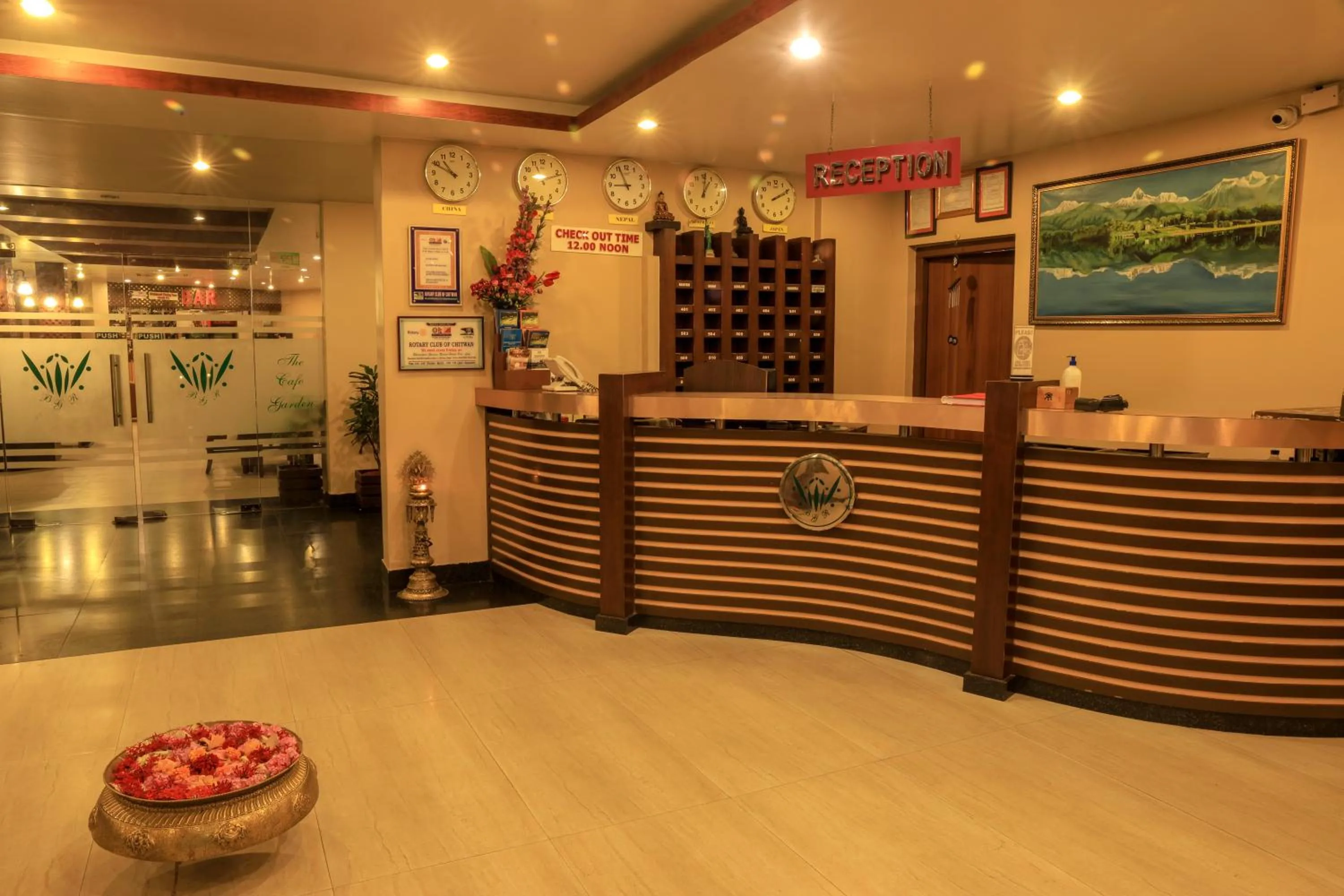 Lobby or reception in Bharatpur Garden Resort