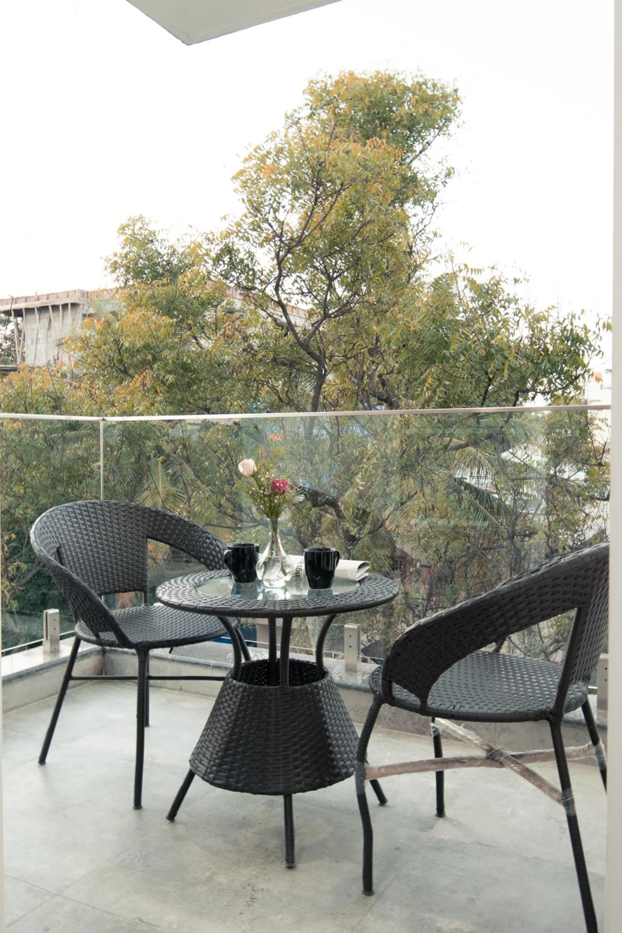 Balcony/Terrace in Athulya Residence Suite Rooms