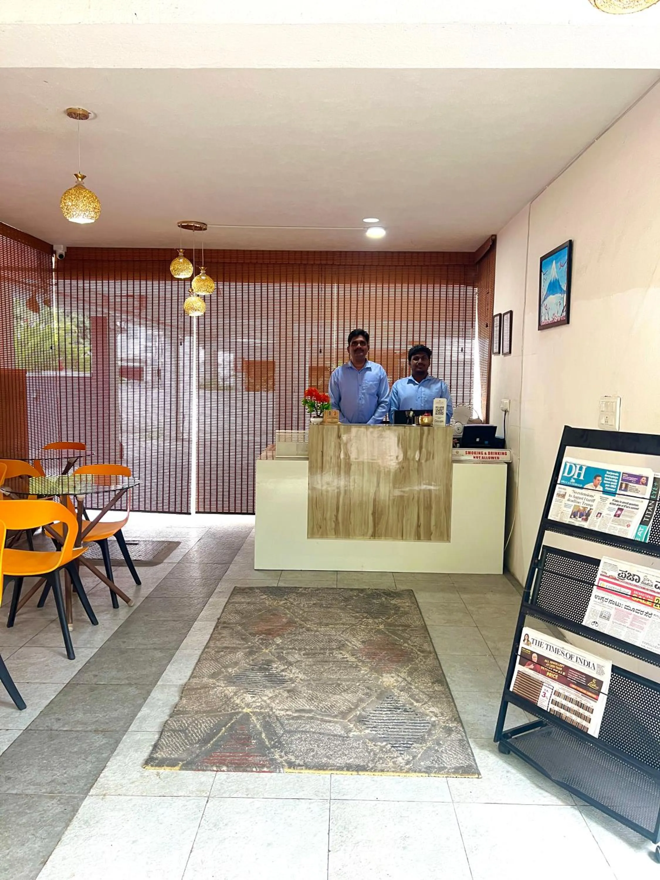 Lobby or reception in Athulya Residence Suite Rooms