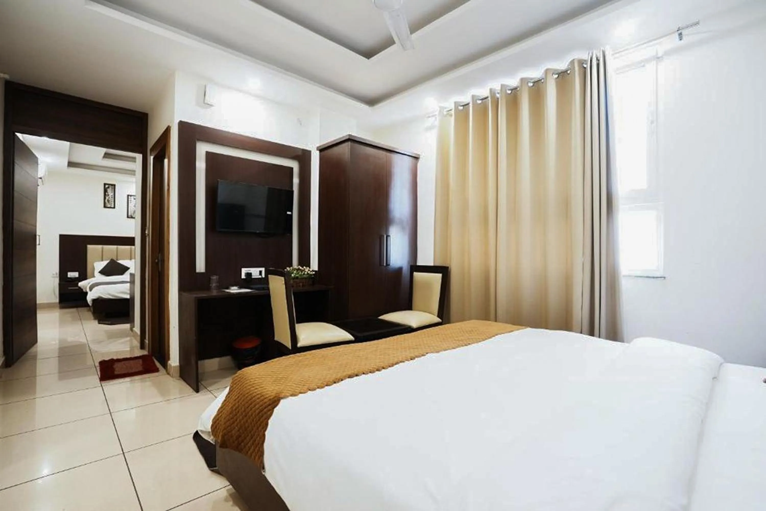 Bed in Hotel The 7 Seas