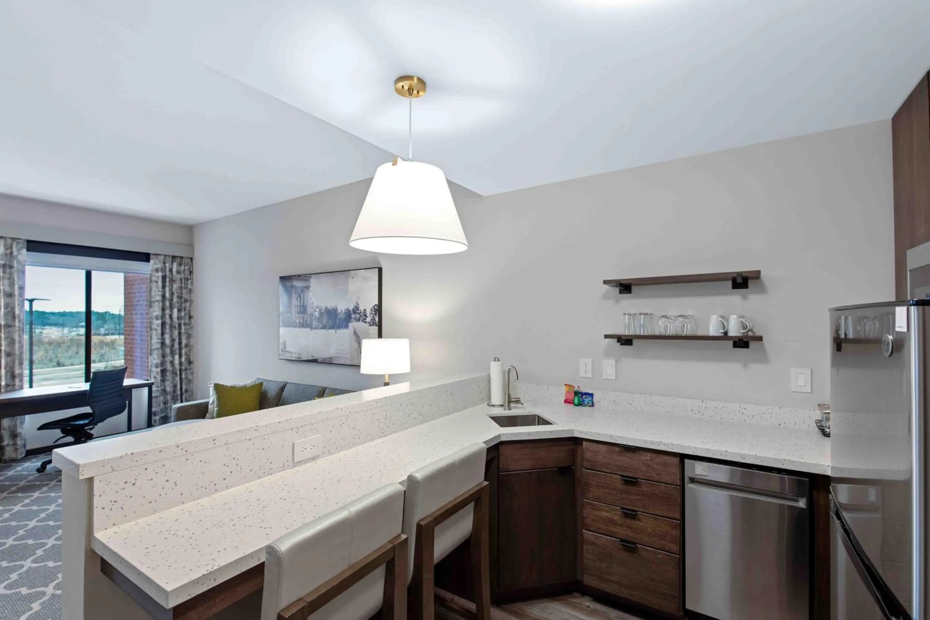 Kitchen or kitchenette in Residence Inn by Marriott Atlanta Covington