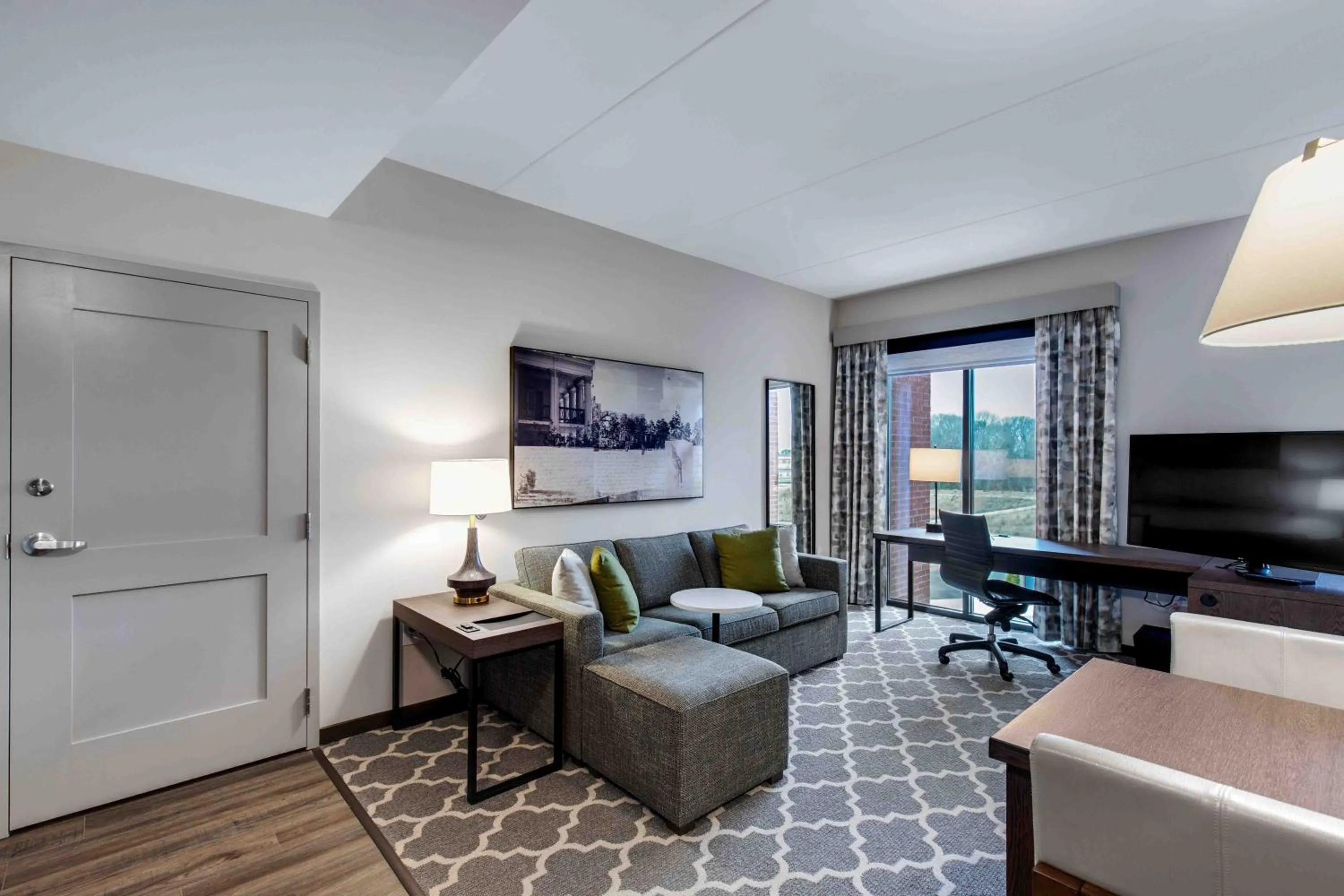 Living room, Bed in Residence Inn by Marriott Atlanta Covington