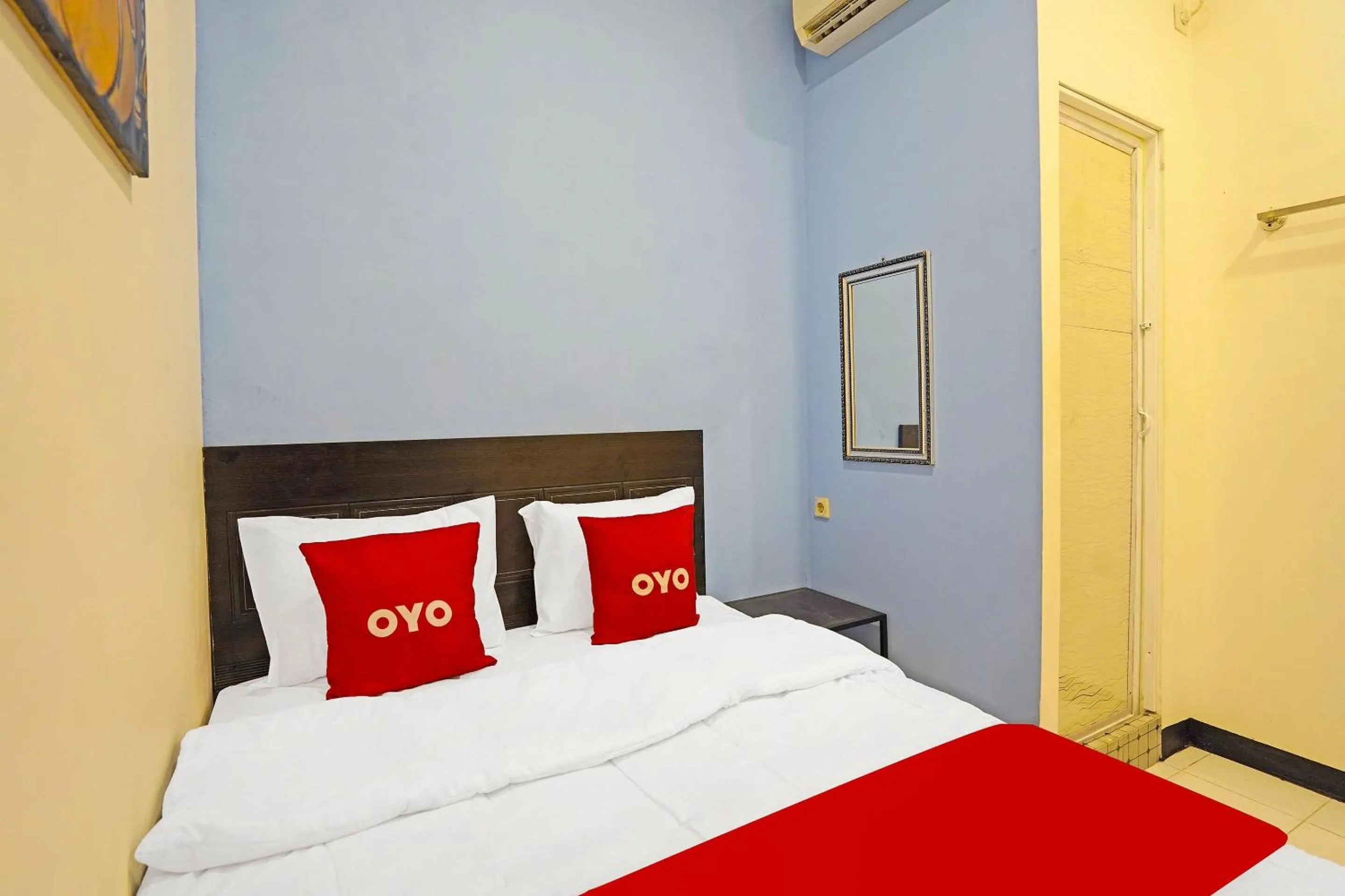Bedroom, Bed in OYO Life 91867 Gangnam Style Kutai