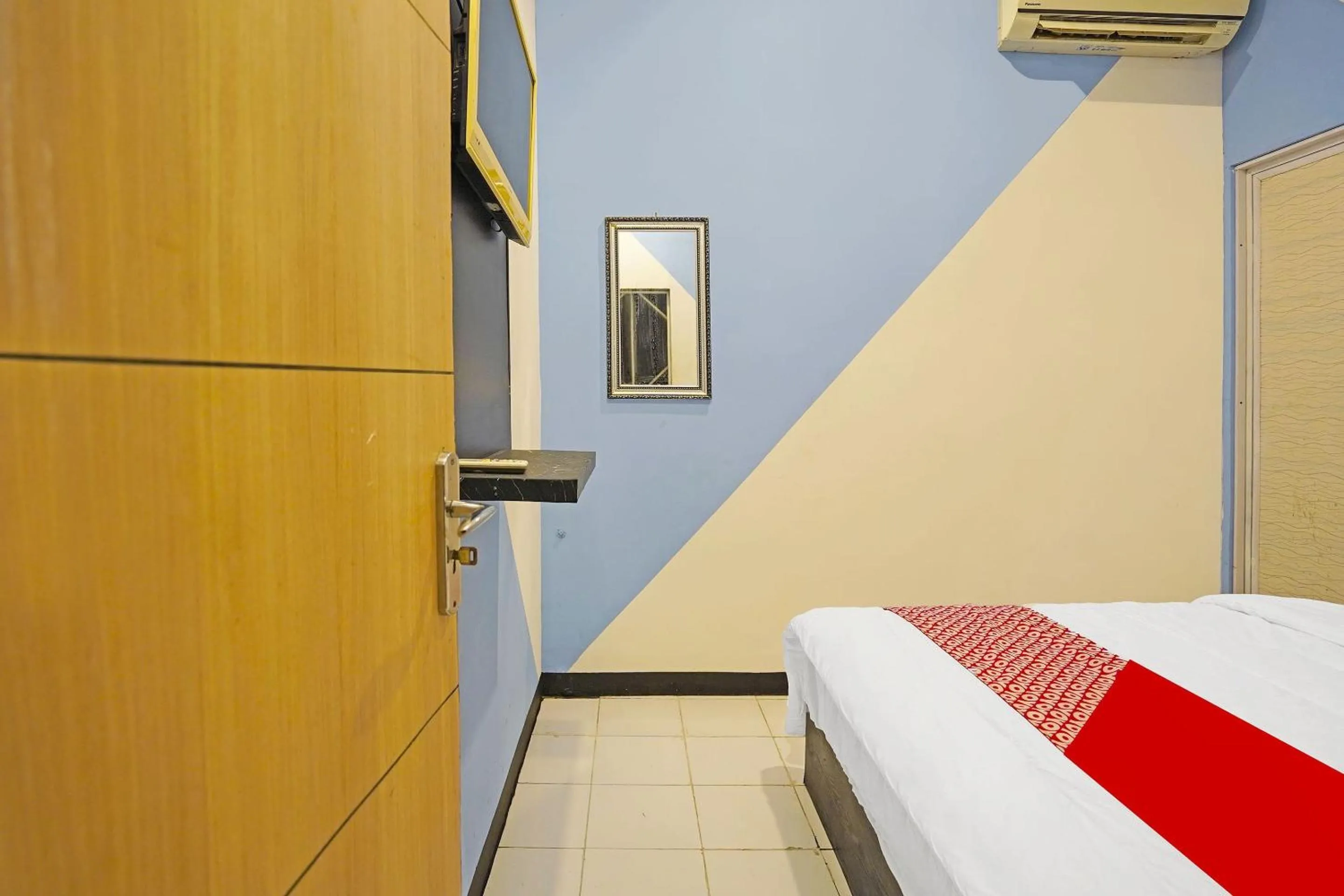 Bedroom, Bed in OYO Life 91867 Gangnam Style Kutai