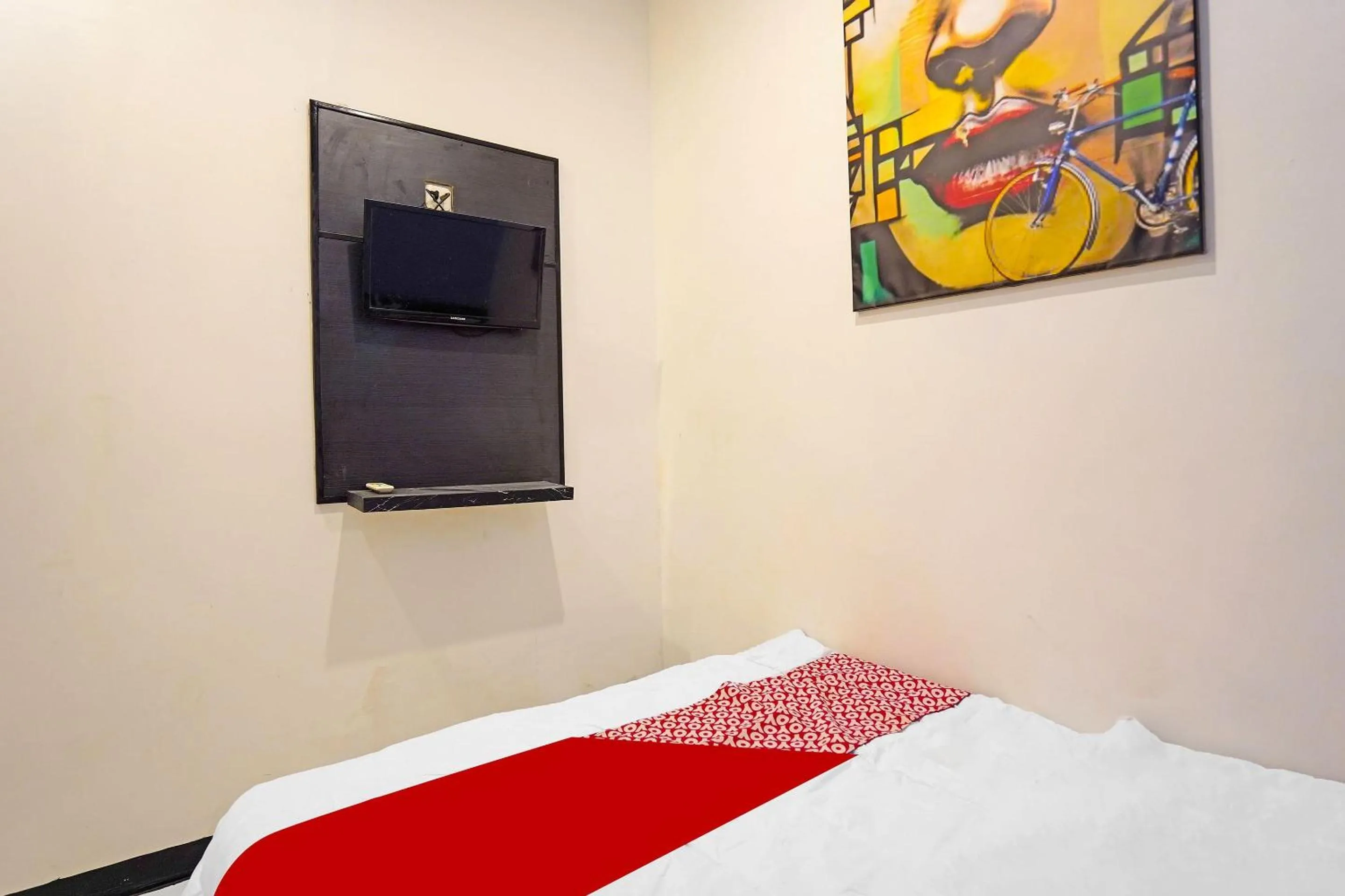Bedroom, Bed in OYO Life 91867 Gangnam Style Kutai