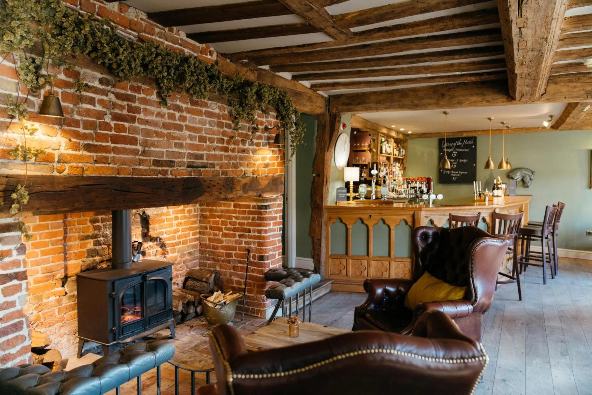 Property building in The Crown, Bildeston