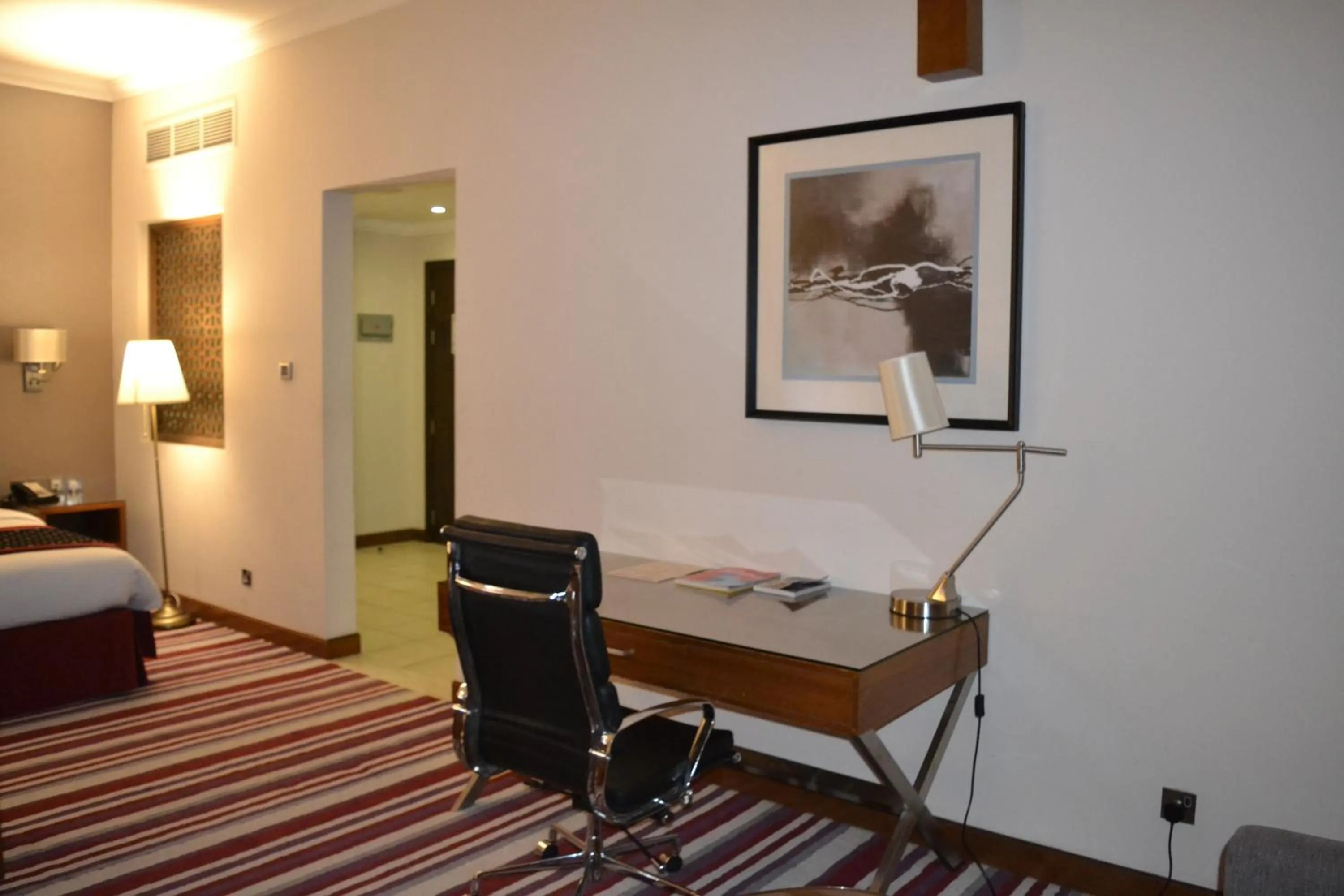 Bed in Wonder Palace Hotel Qatar