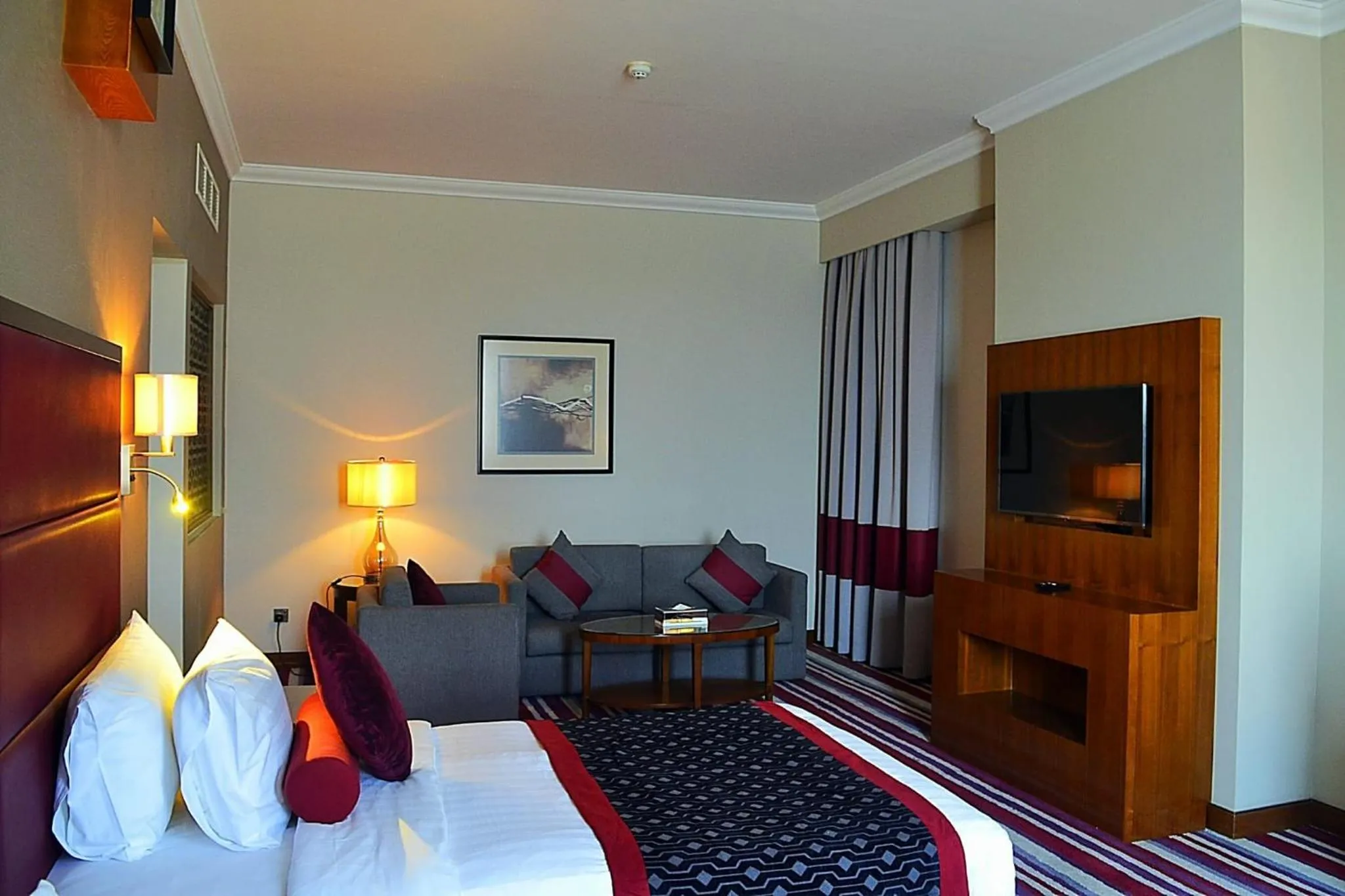 Bed in Wonder Palace Hotel Qatar