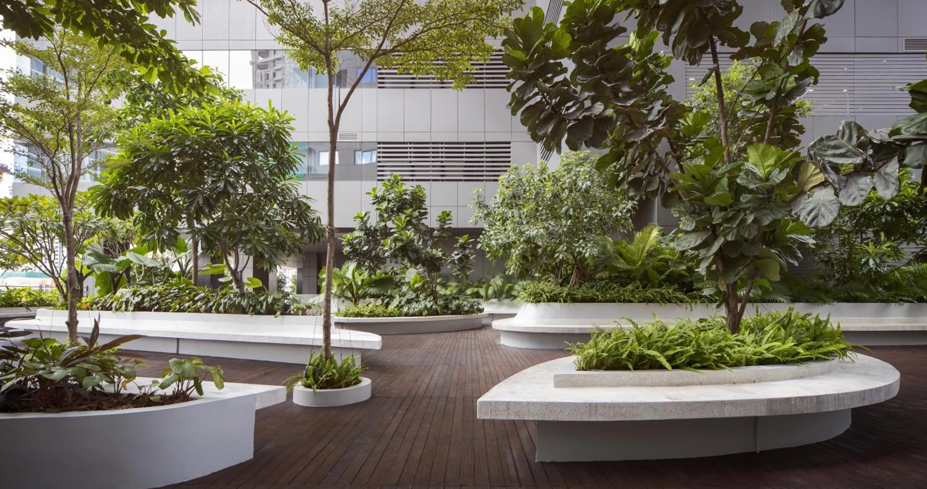 Garden in TK Central Serviced Apartments