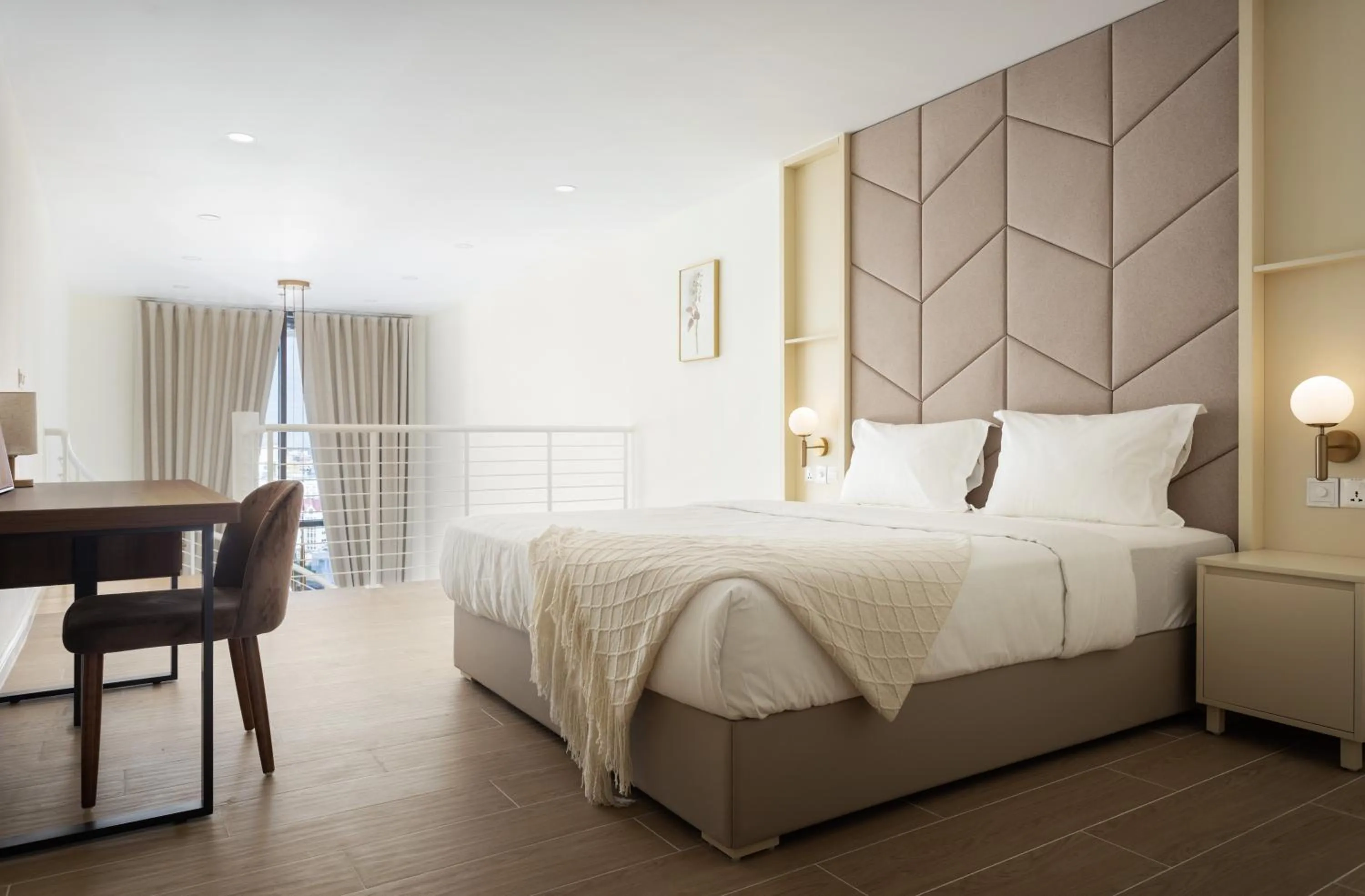 Bedroom, Bed in TK Central Serviced Apartments