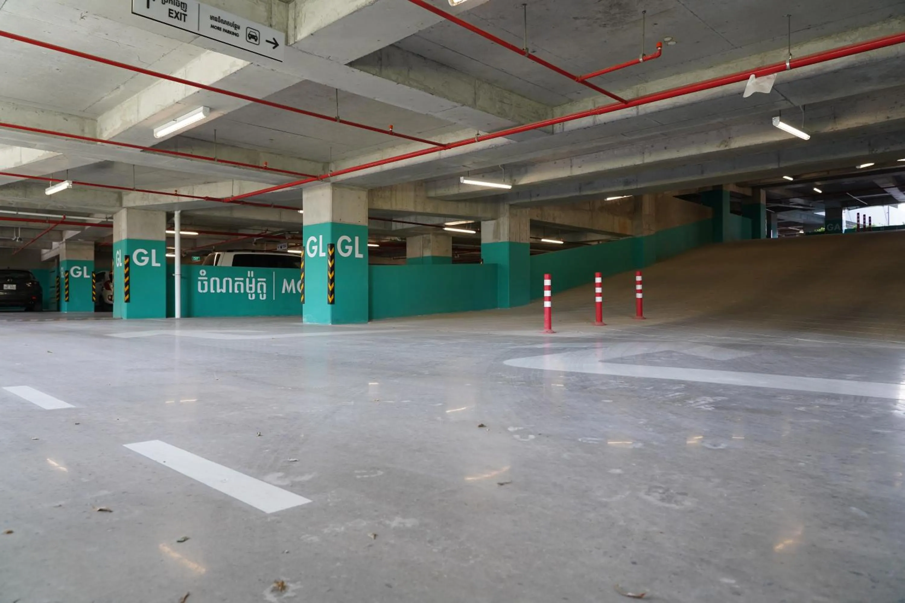 Parking in TK Central Serviced Apartments