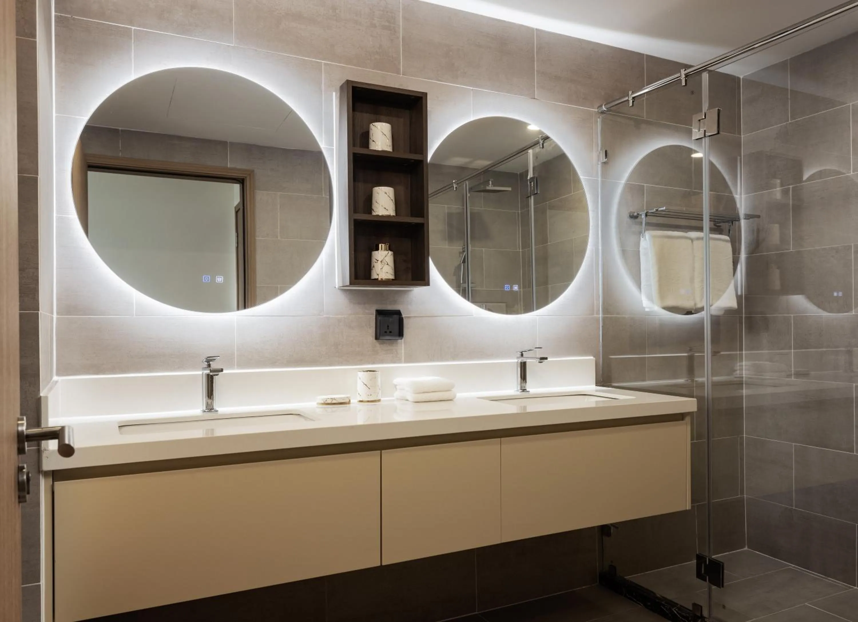 Bathroom in TK Central Serviced Apartments