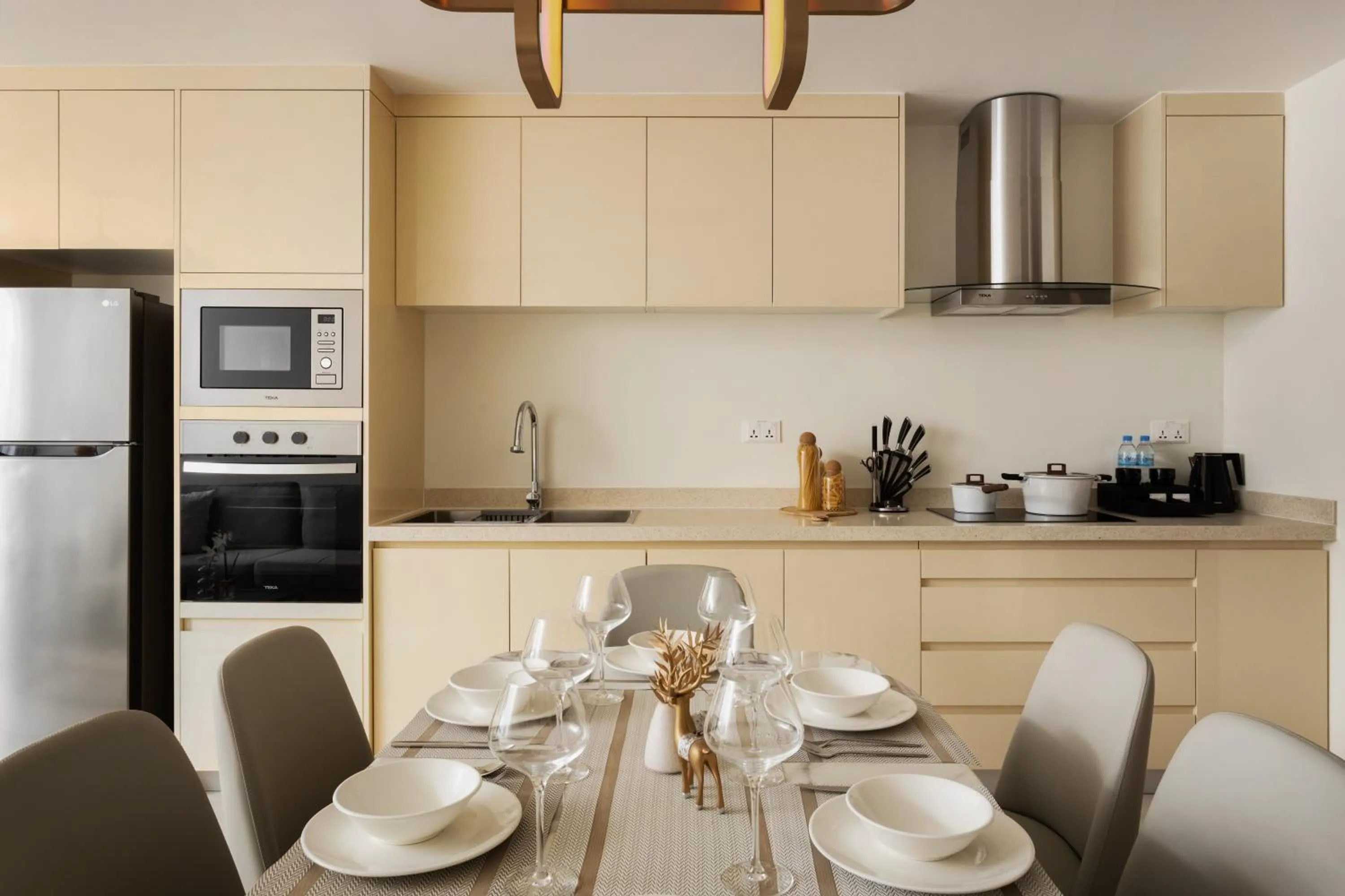 Kitchen or kitchenette in TK Central Serviced Apartments
