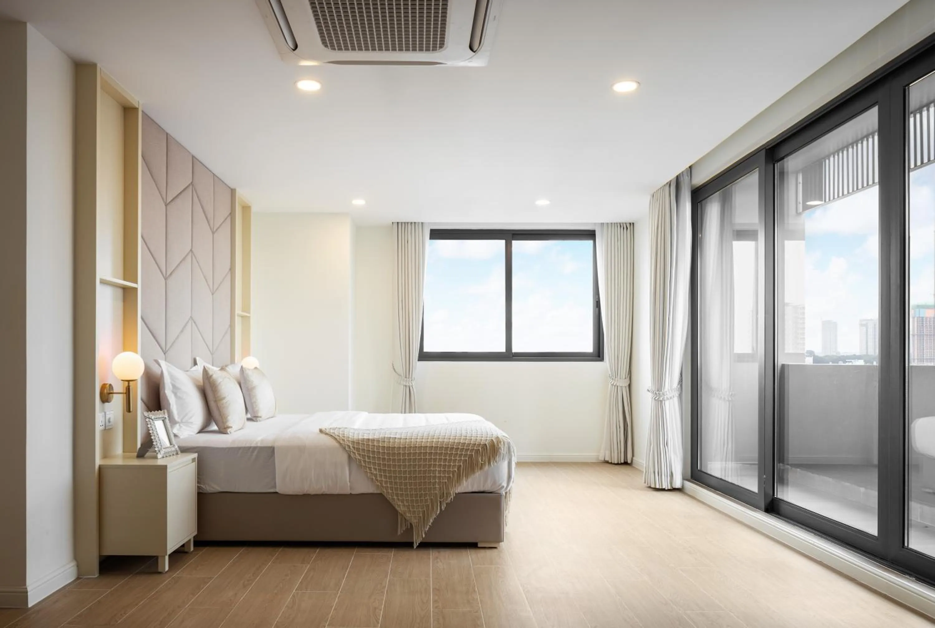 Bedroom, Bed in TK Central Serviced Apartments