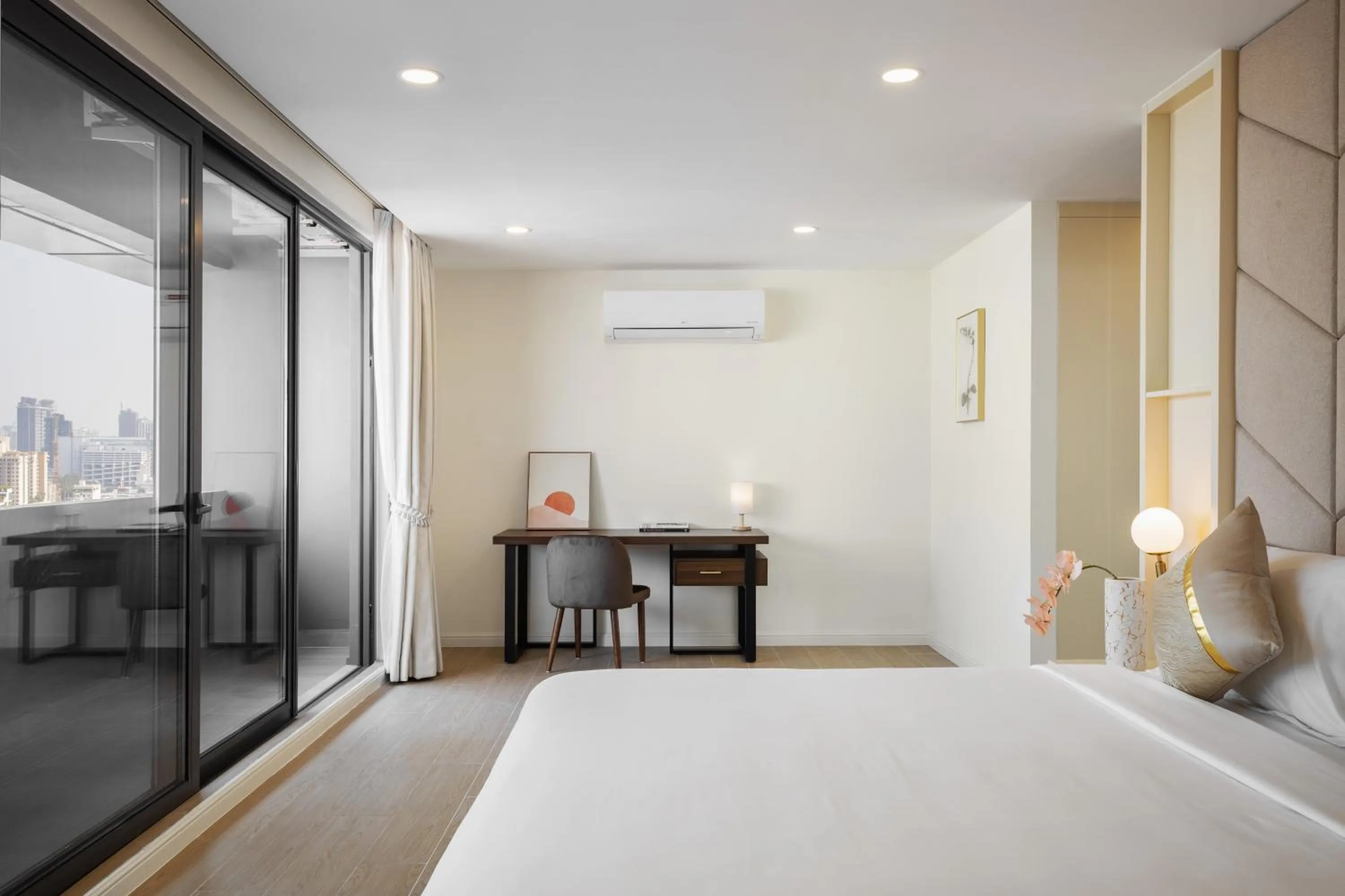 Bedroom, Bed in TK Central Serviced Apartments