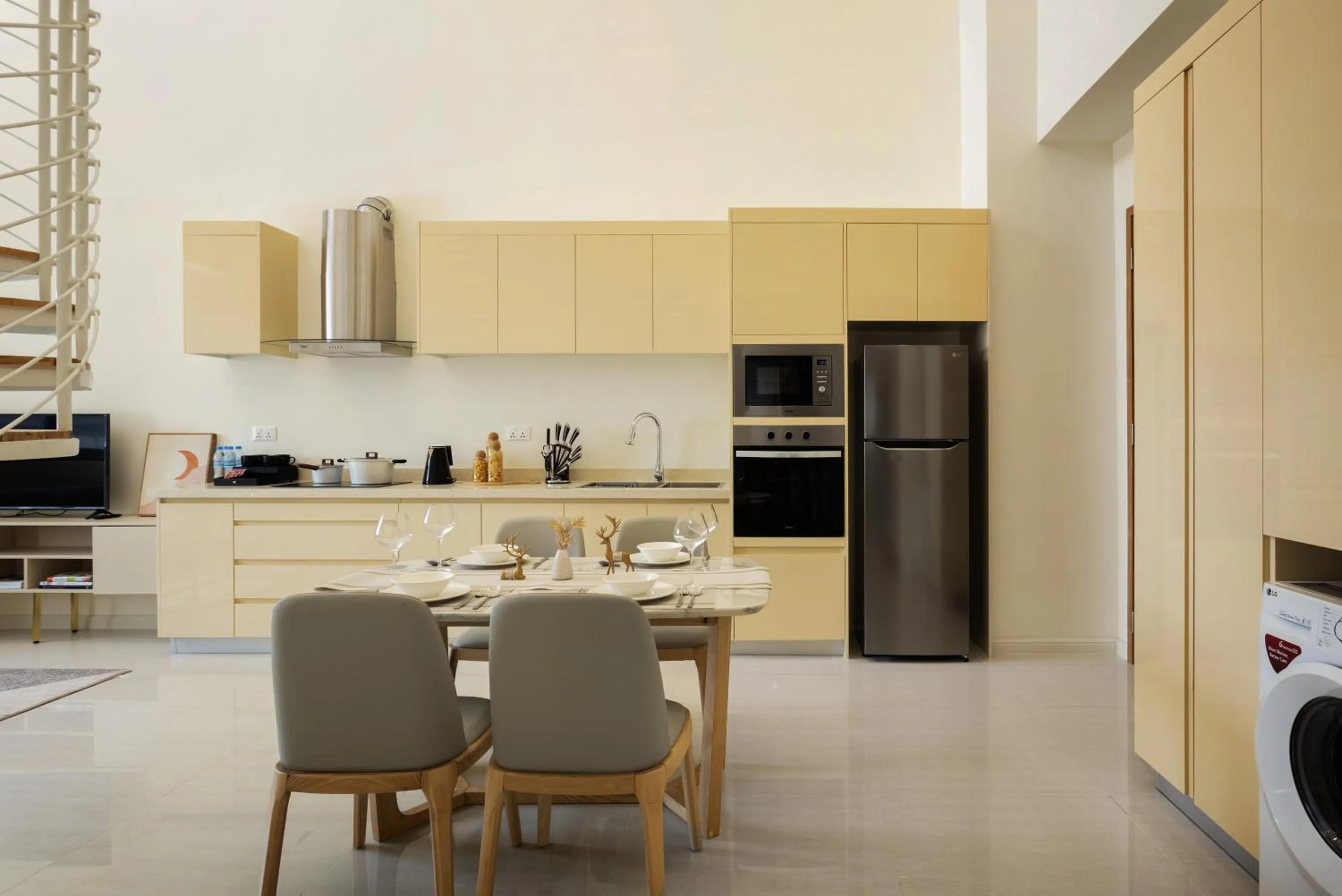 Kitchen or kitchenette in TK Central Serviced Apartments