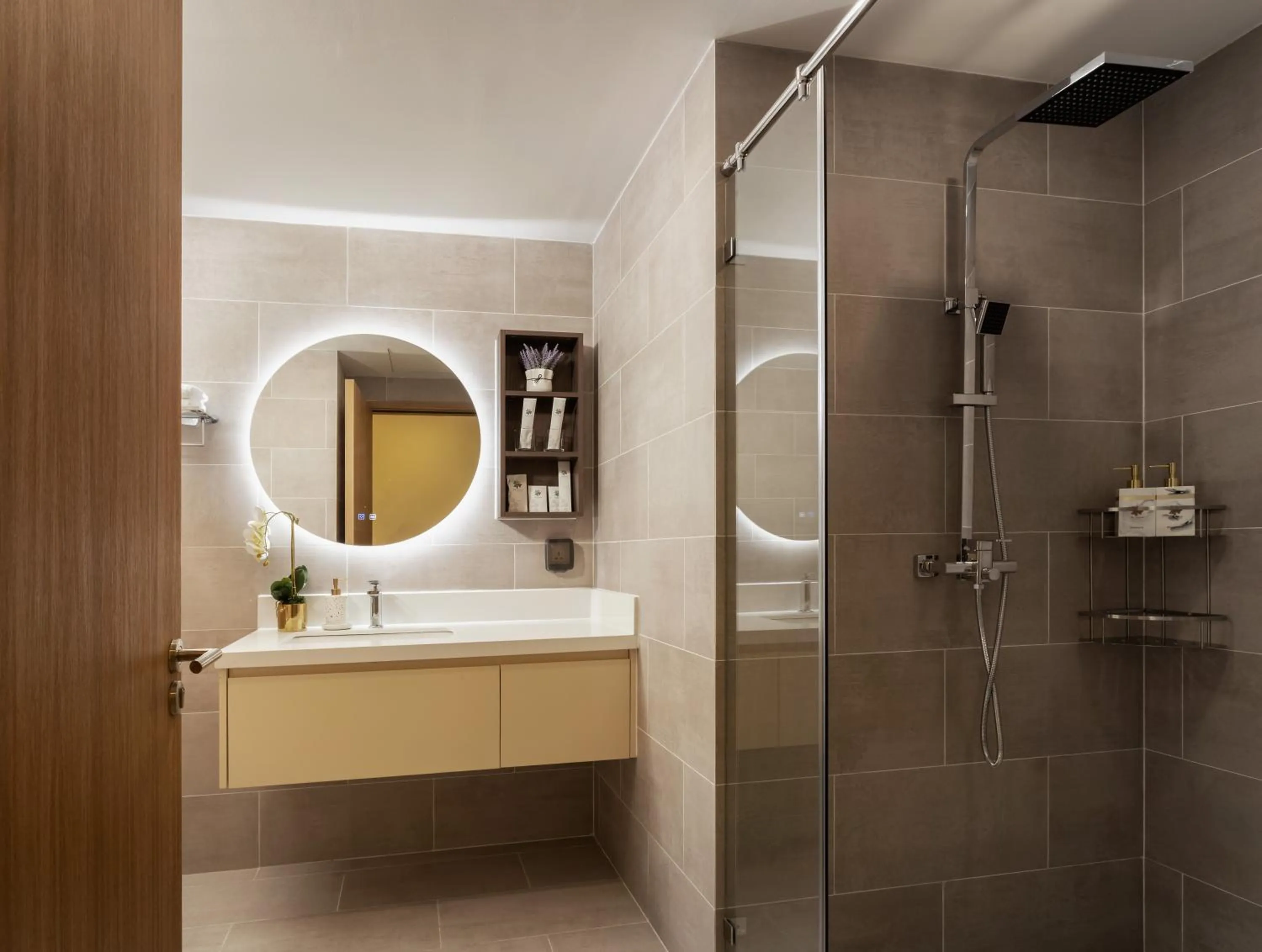 Bathroom in TK Central Serviced Apartments
