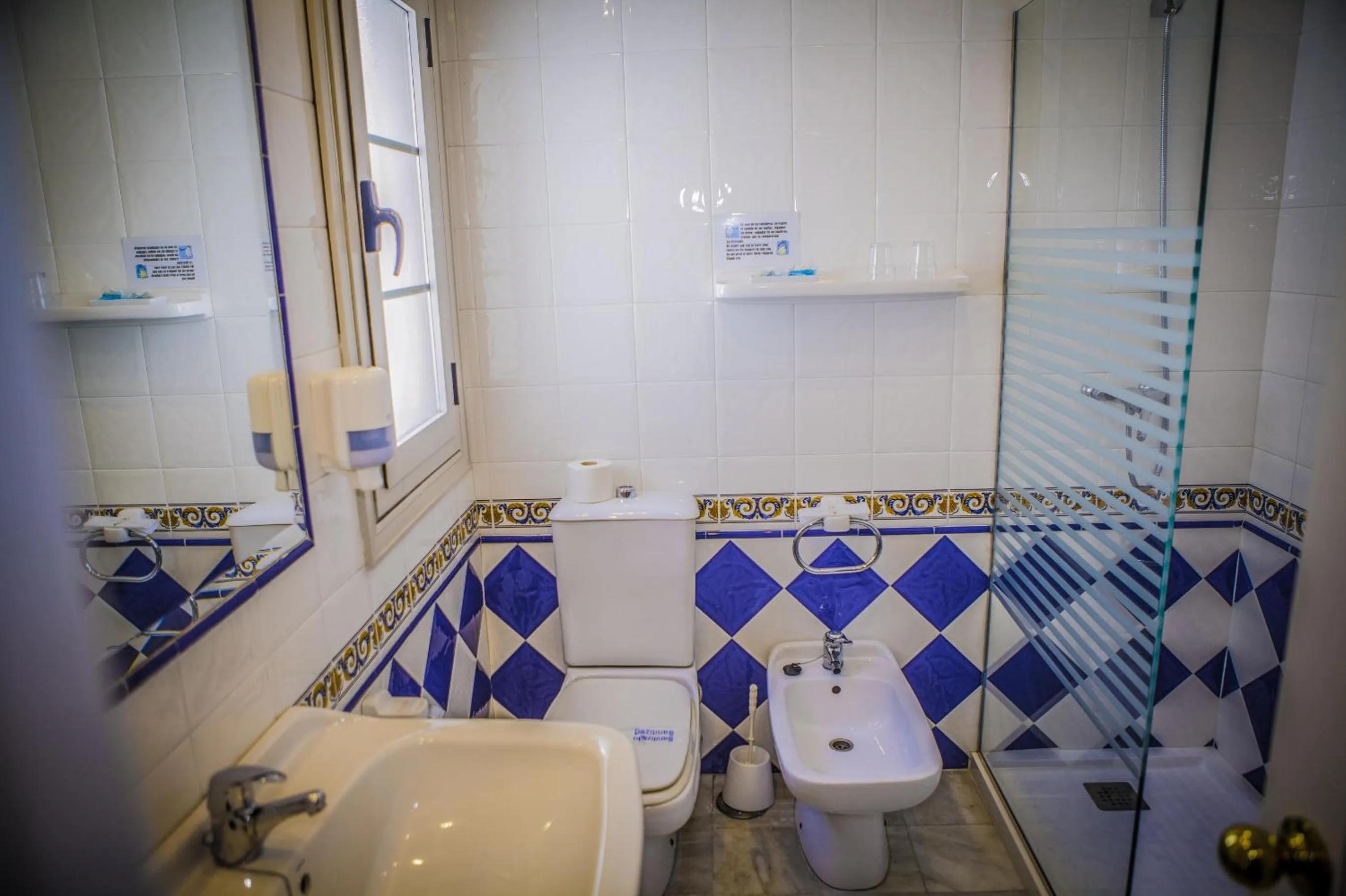 Bathroom in Hotel Doña Blanca