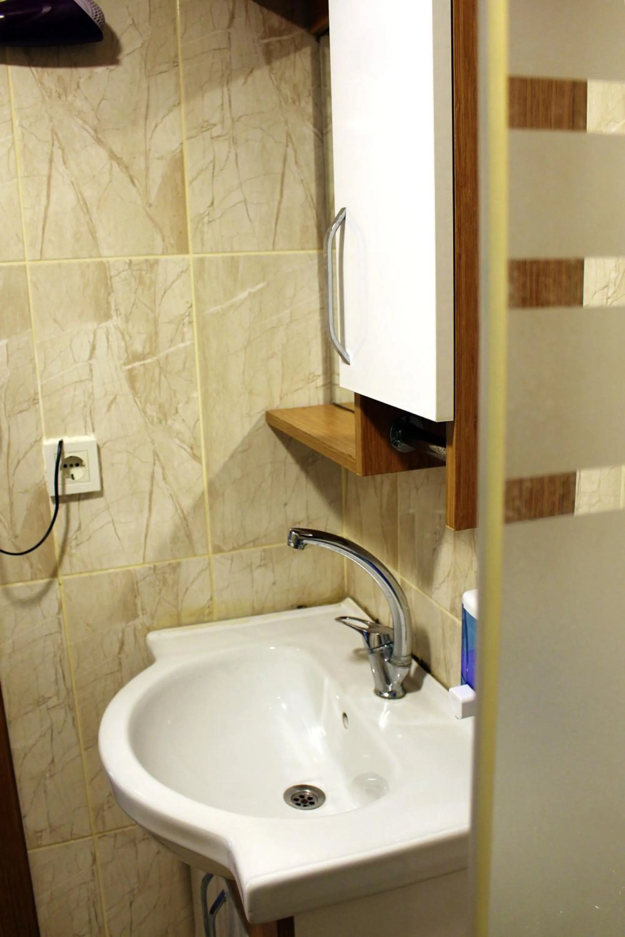 Bathroom in biglife hotel